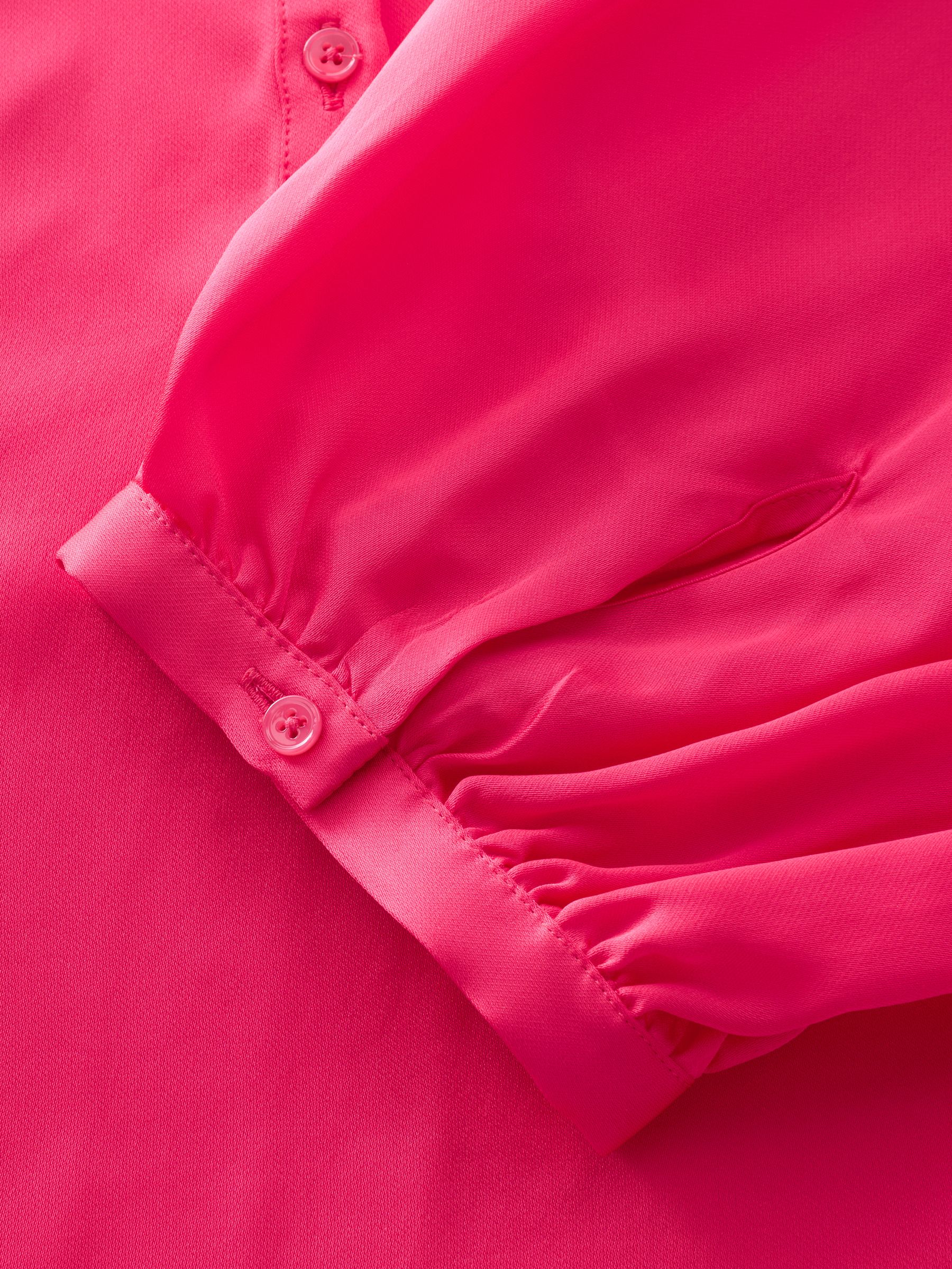 Banana Republic Pink Dolman Sleeve Shirred Blouse - Image 4 of 5