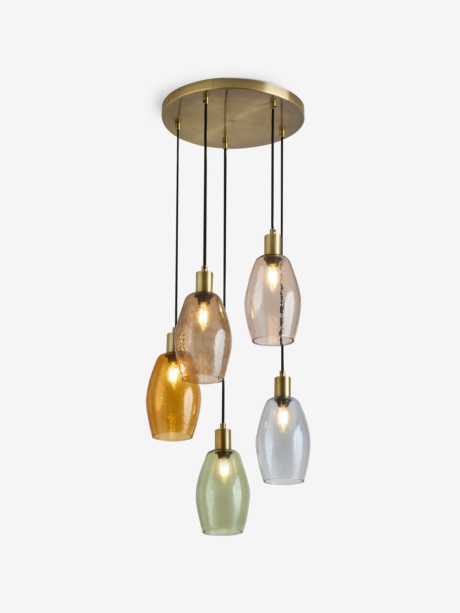 Isla Cluster 5 Lights in Brass - Image 4 of 5