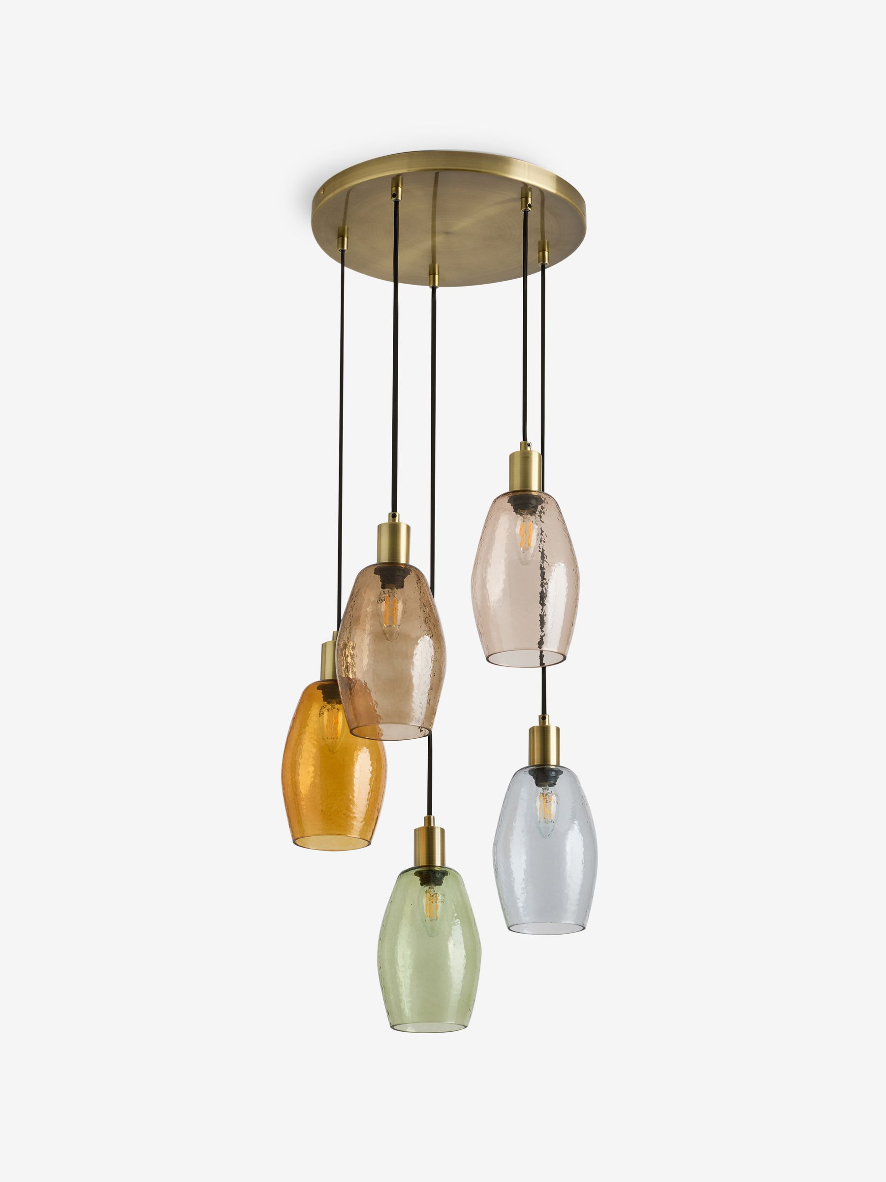 Isla Cluster 5 Lights in Brass - Image 5 of 5