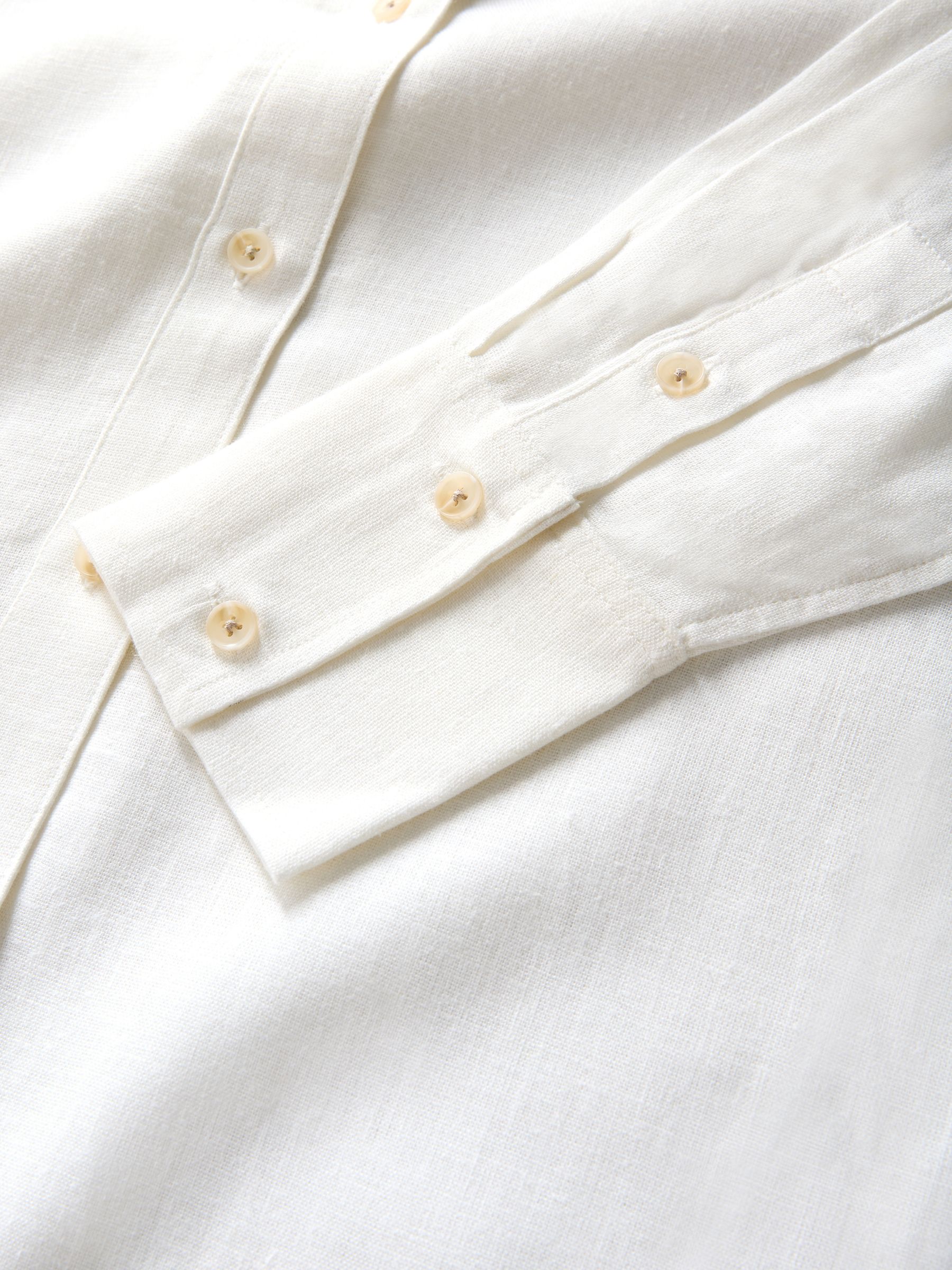 Shirt & Short set 2 Pack Linen Blend Shirt and Short Co-Ord - Image 6 of 7