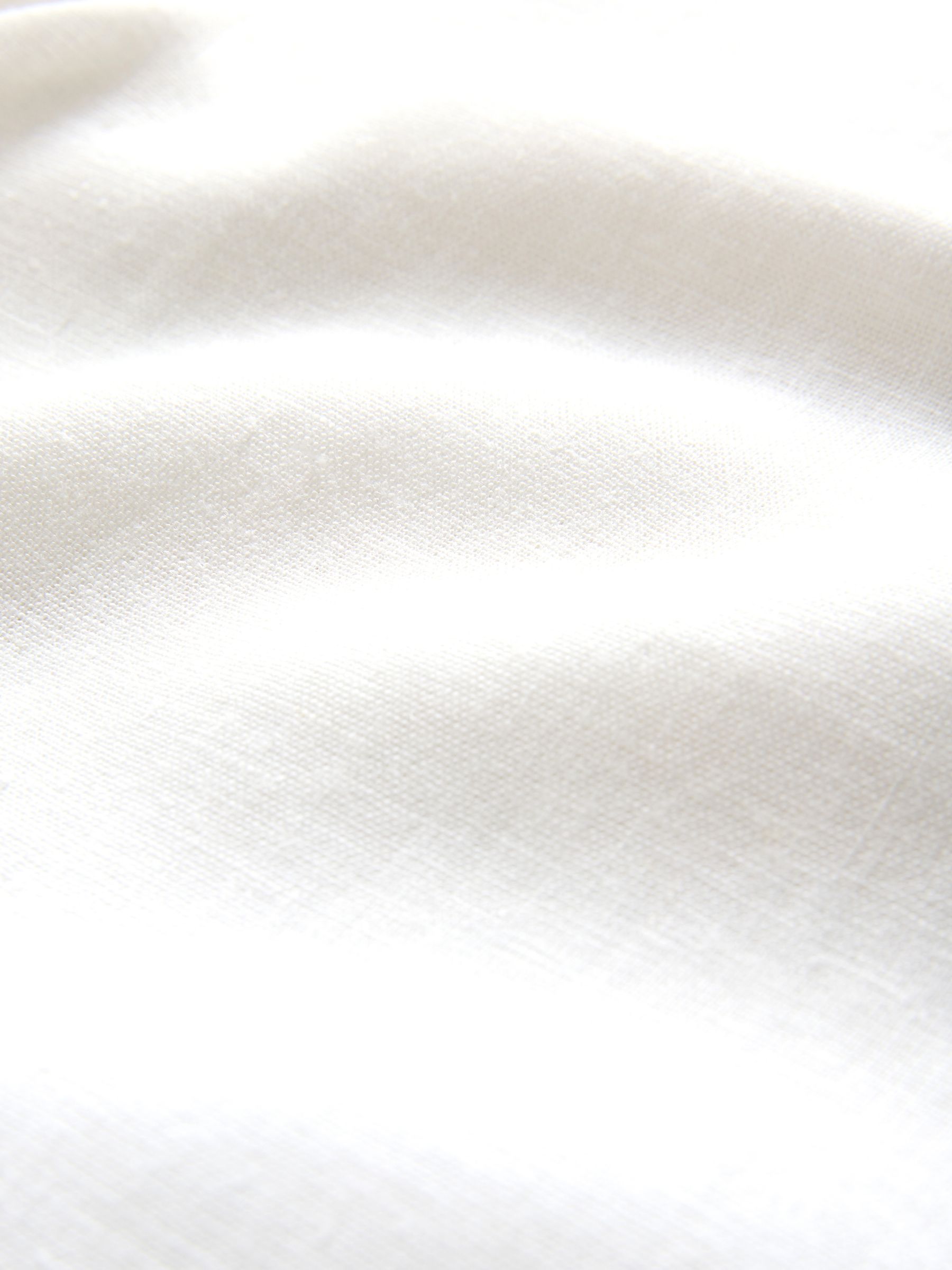 White 2 Pack Linen Blend Shirt and Trousers Set - Image 5 of 5