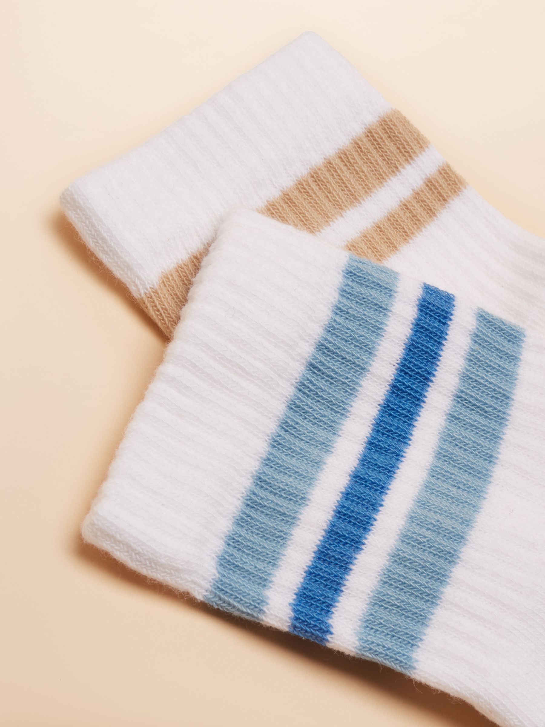 Volley White 5 Pack Tennis Socks - Image 2 of 2