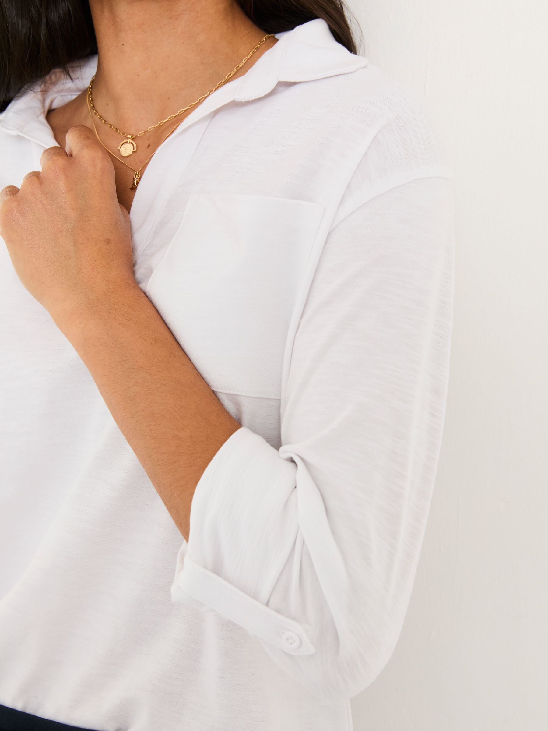 Paige White Jersey Shirt - Image 3 of 5