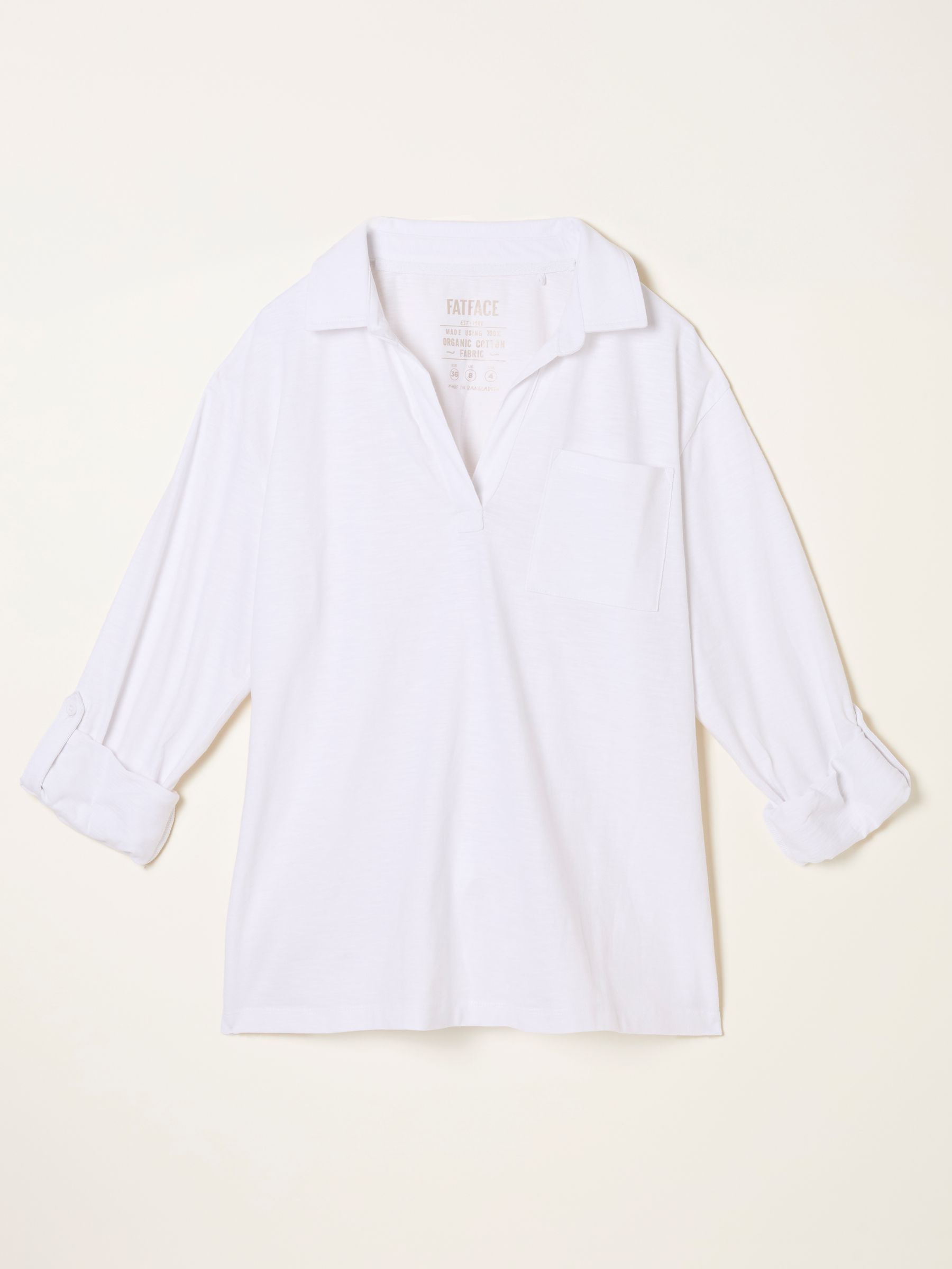 Paige White Jersey Shirt - Image 5 of 5 Paige White Jersey Shirt - Image 5 of 5