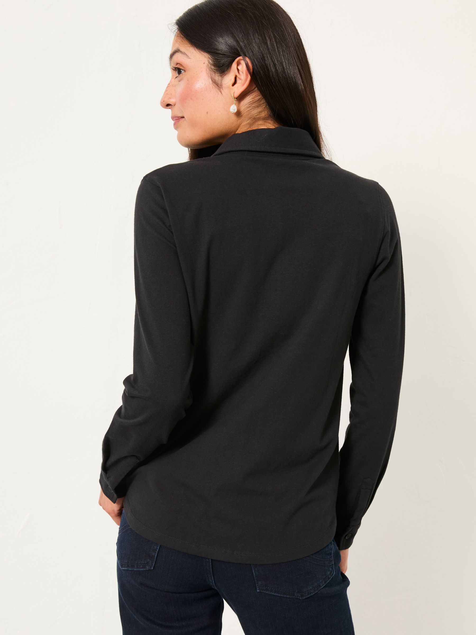 Selby Black Jersey Shirt - Image 2 of 5