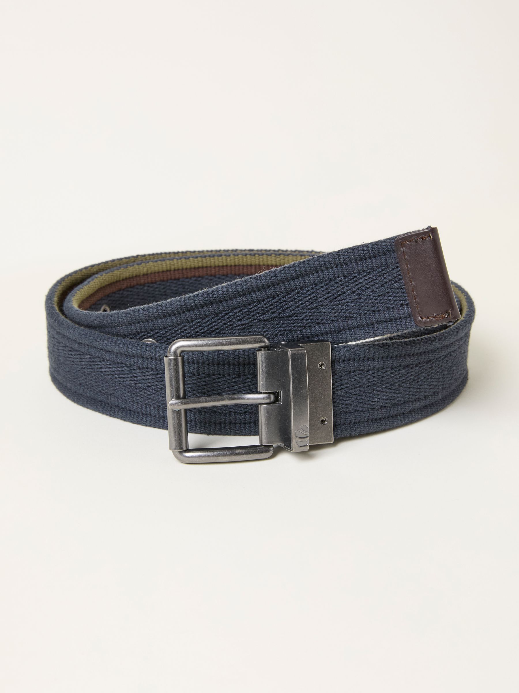 Navy Reversible Webbing Belt - Image 2 of 3