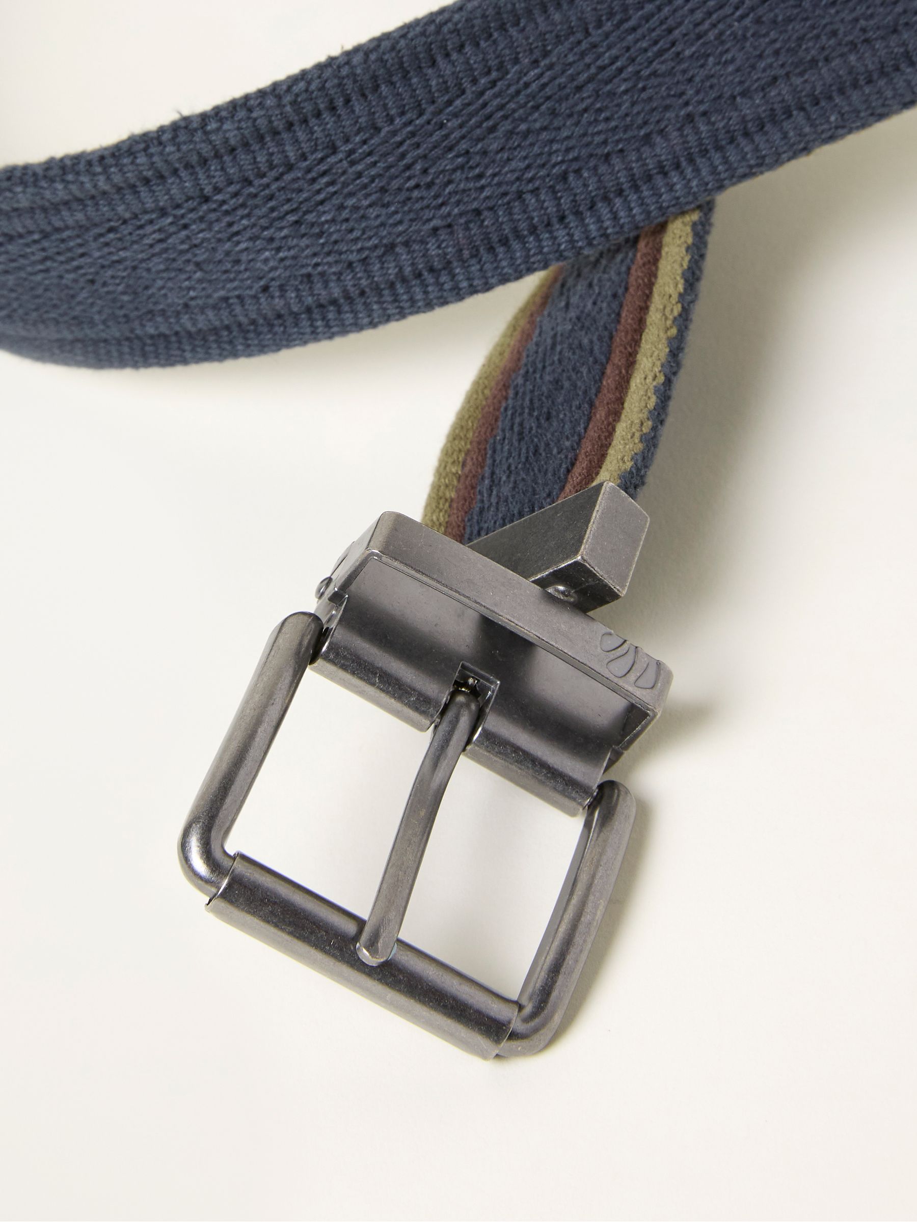 Navy Reversible Webbing Belt - Image 3 of 3