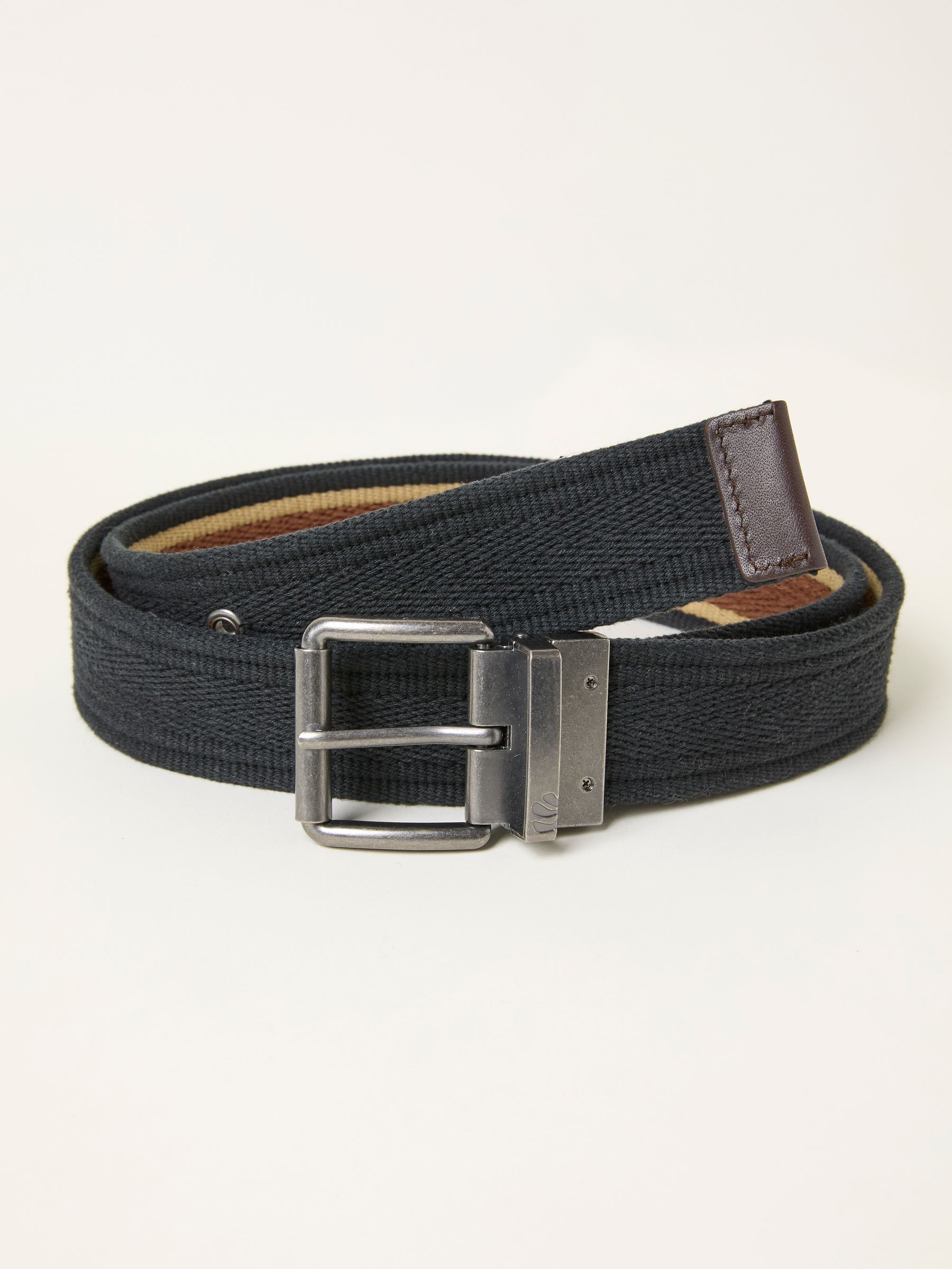 Black Reversible Webbing Belt - Image 2 of 3