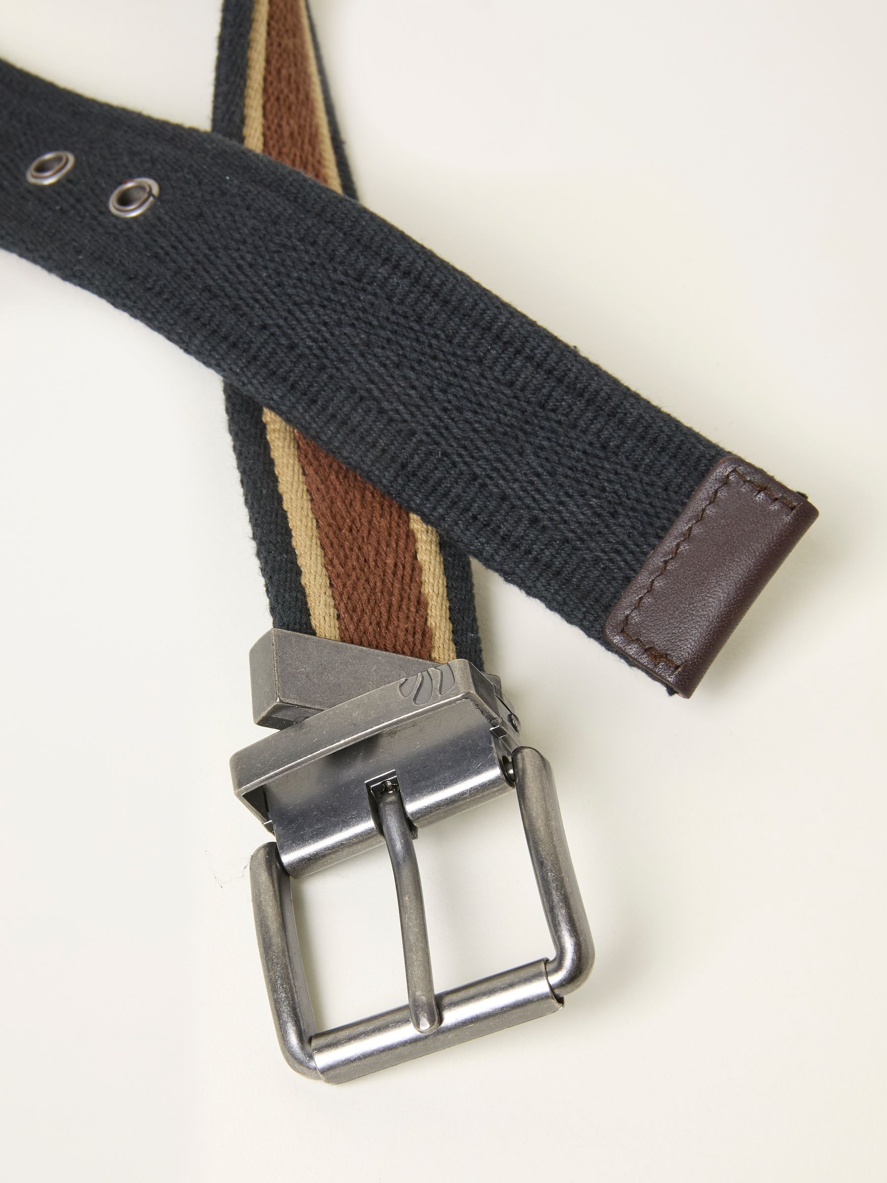 Black Reversible Webbing Belt - Image 3 of 3