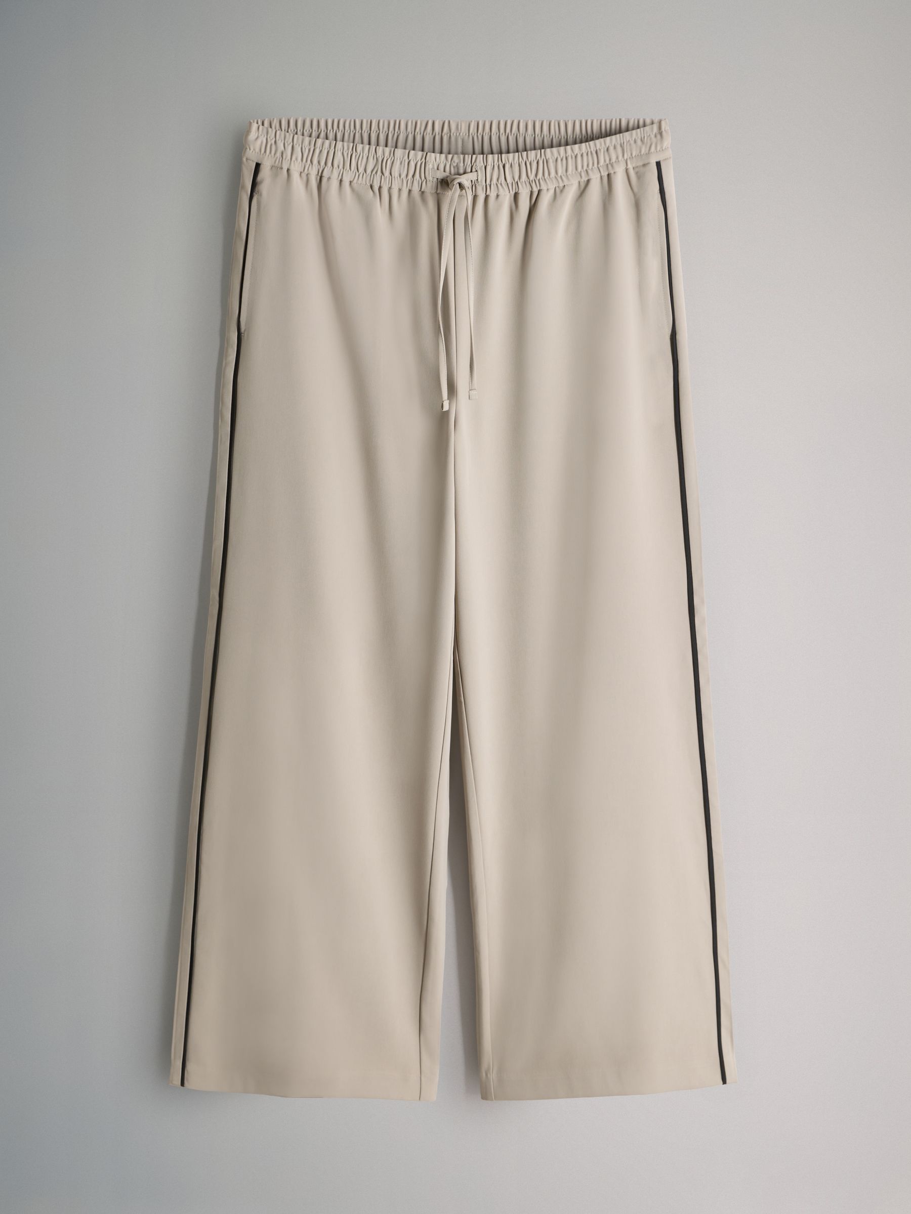 Black/Neutral Taupe - 2 Pack Wide Leg Trousers - Image 7 of 10