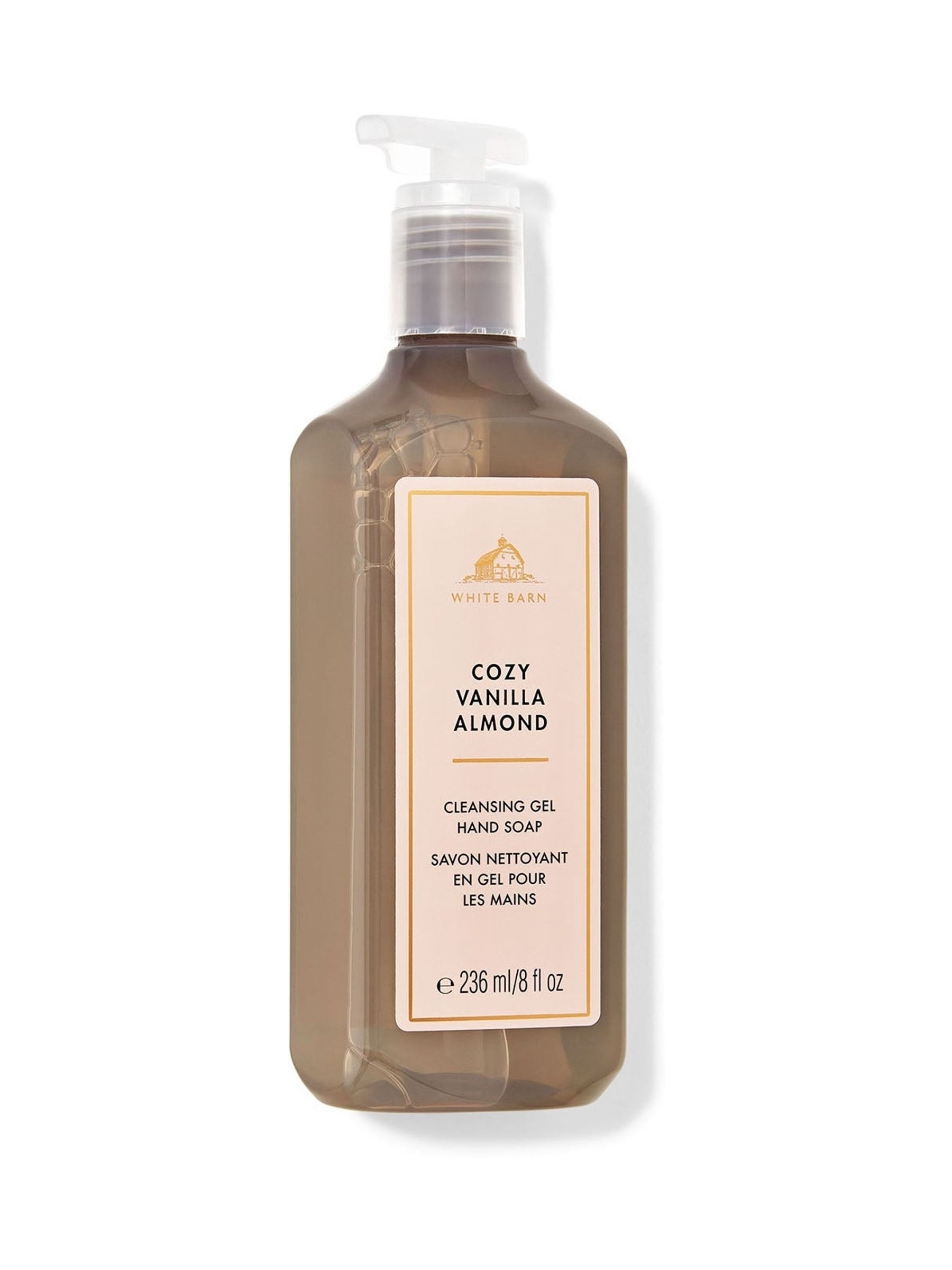 Cozy Vanilla Almond Cucumber & Lily Cleansing Gel Hand Soap 236ml - Image 1 of 1 Cozy Vanilla Almond Cucumber & Lily Cleansing Gel Hand Soap 236ml - Image 1 of 1