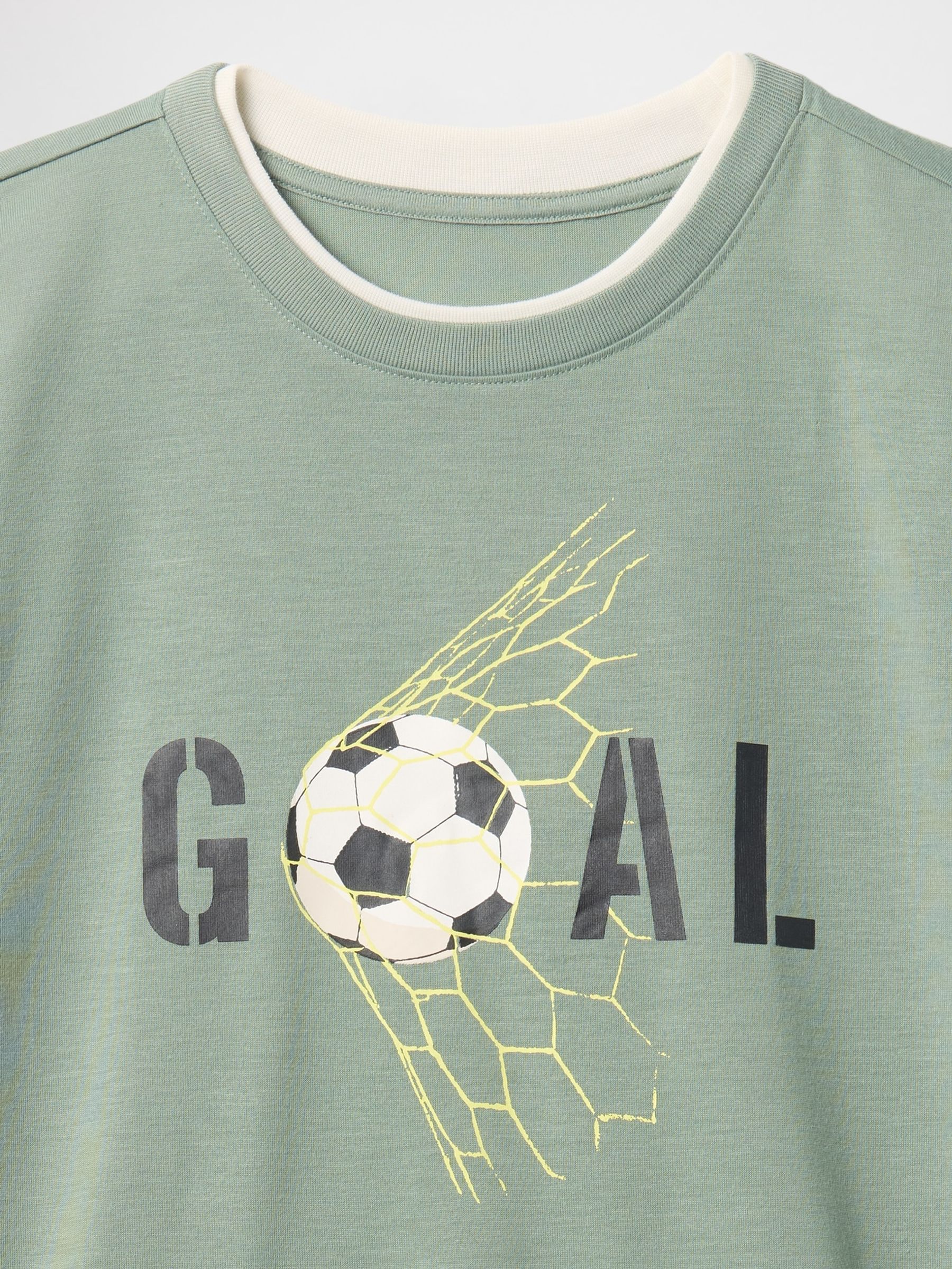 Green Football Short Pyjamas (6-13yrs) - Image 3 of 3