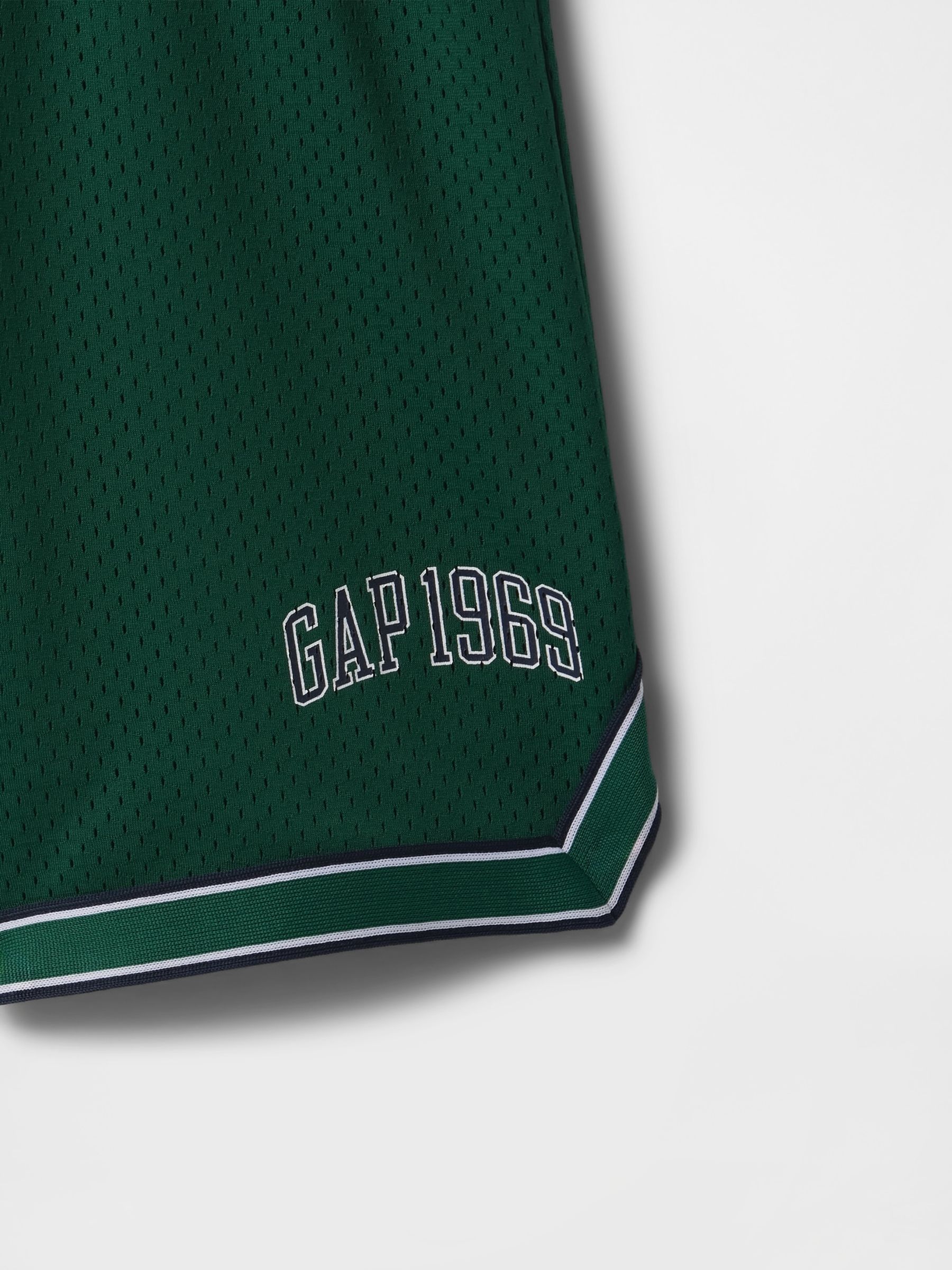 Green Mesh Pull On Shorts (4-13yrs) - Image 5 of 5