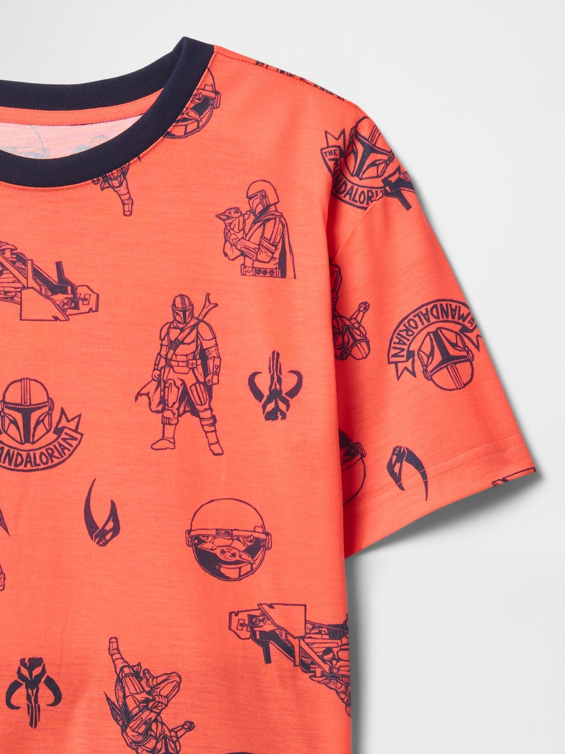 Orange Star Wars Short Sleeve Pyjamas (6-13yrs) - Image 3 of 3