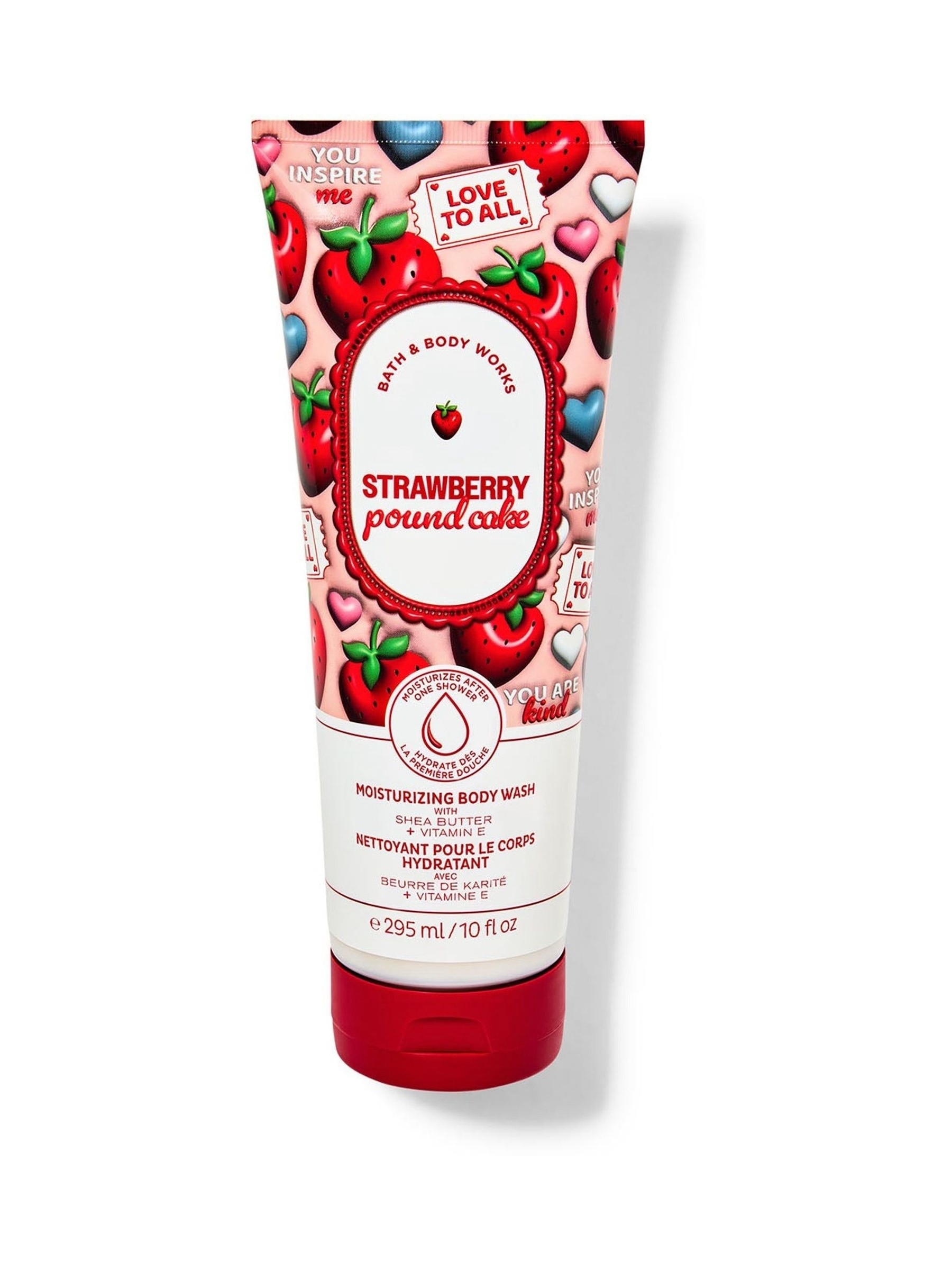 Strawberry Pound Cake Moisturizing Body Wash 295ml - Image 1 of 1
