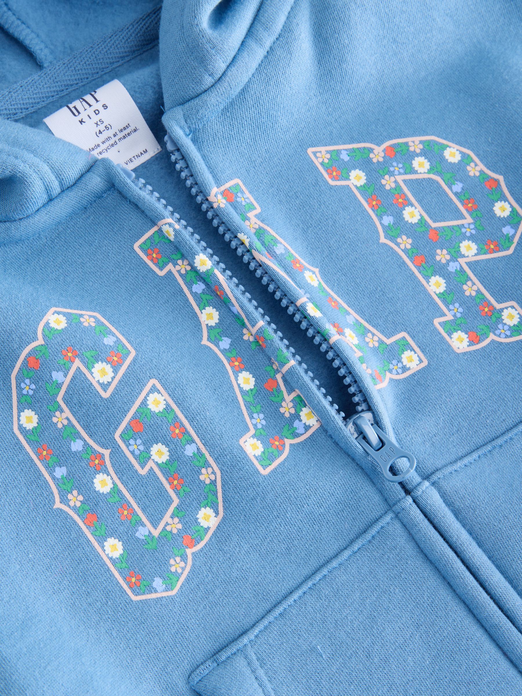 Blue Heritage Logo Hoodie (4-13yrs) - Image 3 of 4