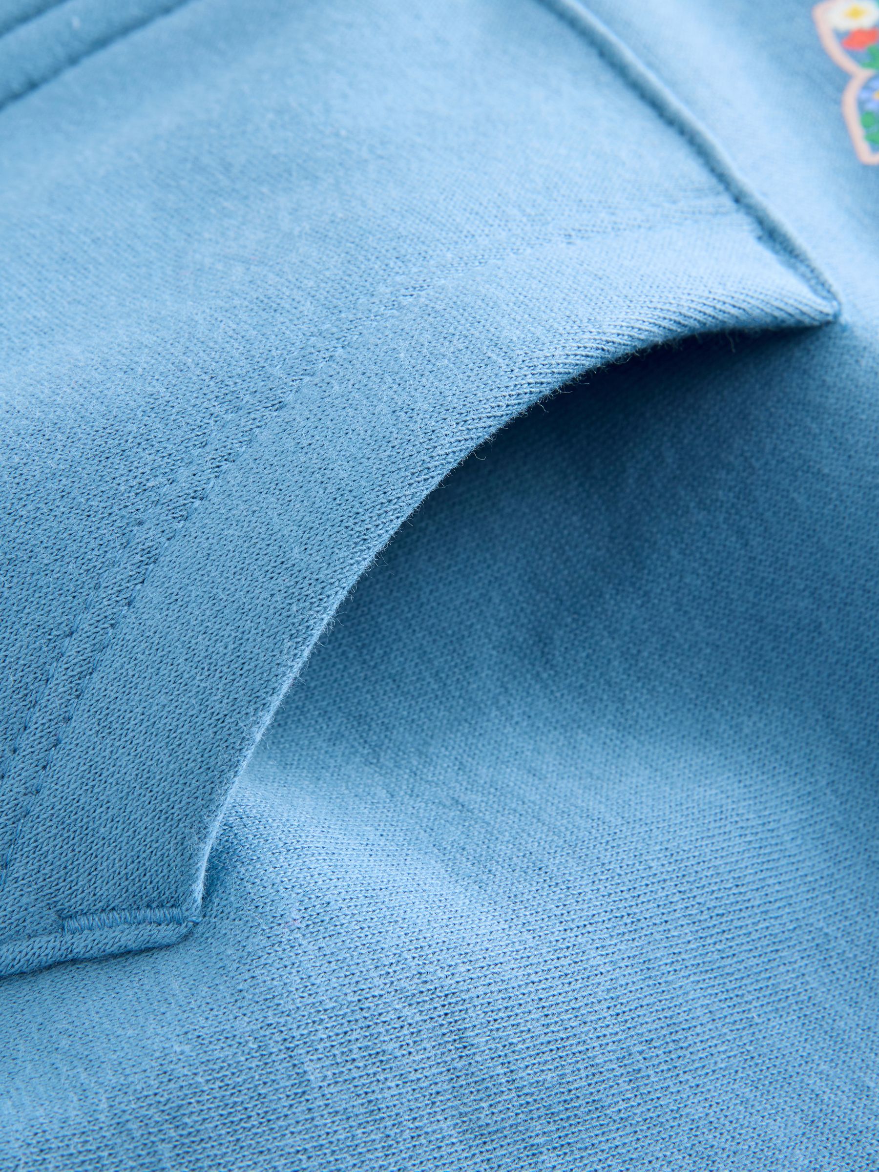 Blue Heritage Logo Hoodie (4-13yrs) - Image 4 of 4