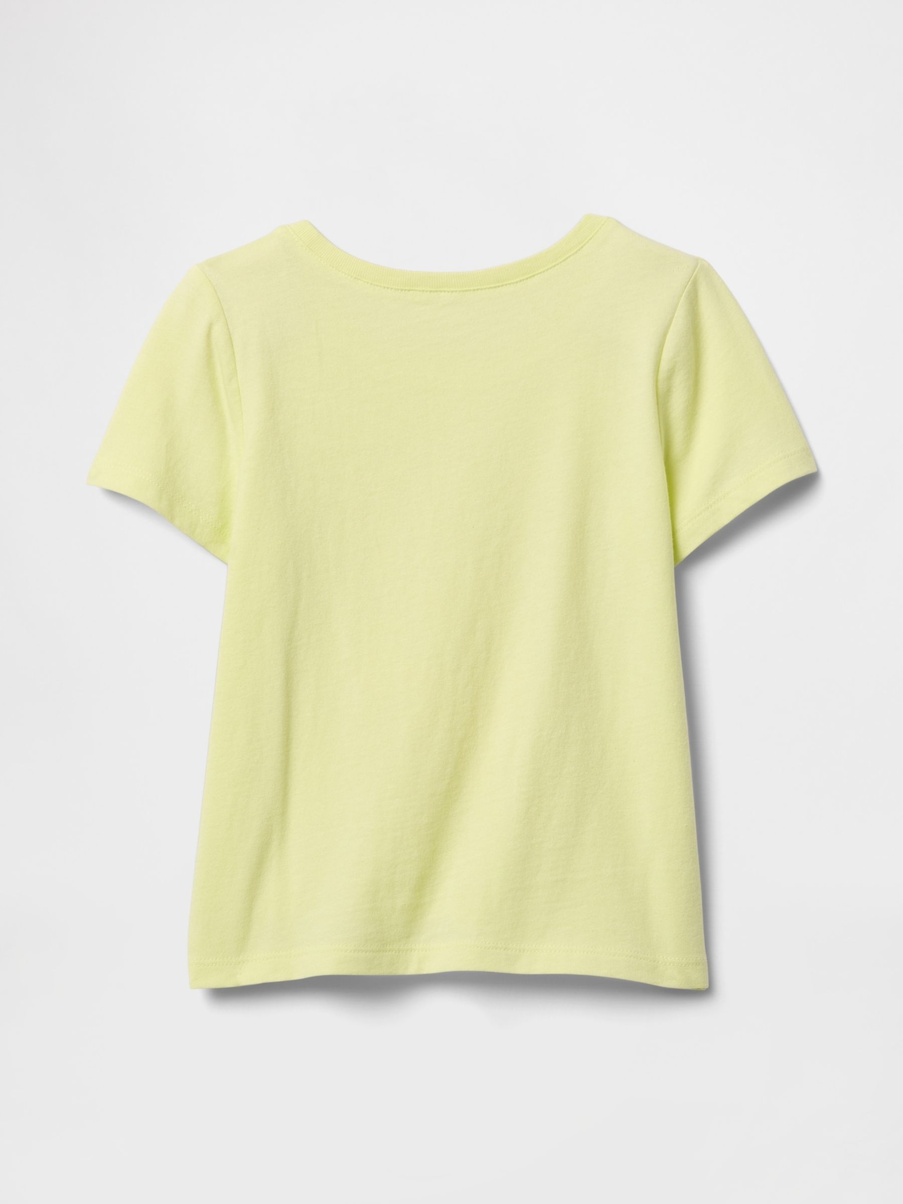 Yellow Strawberry Short Sleeve Crew Neck Graphic T-Shirt (6mths-5yrs) - Image 2 of 3