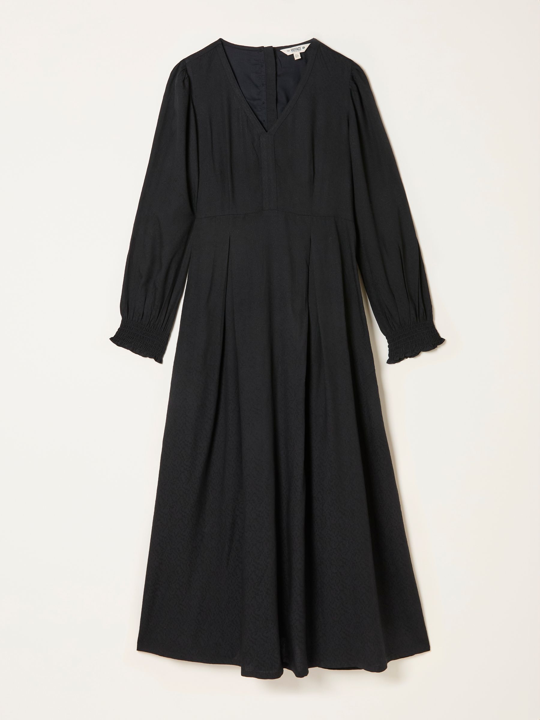 Ellie Black Petite Midi Dress | FatFace USA Ellie Black Petite Midi Dress | FatFace USA