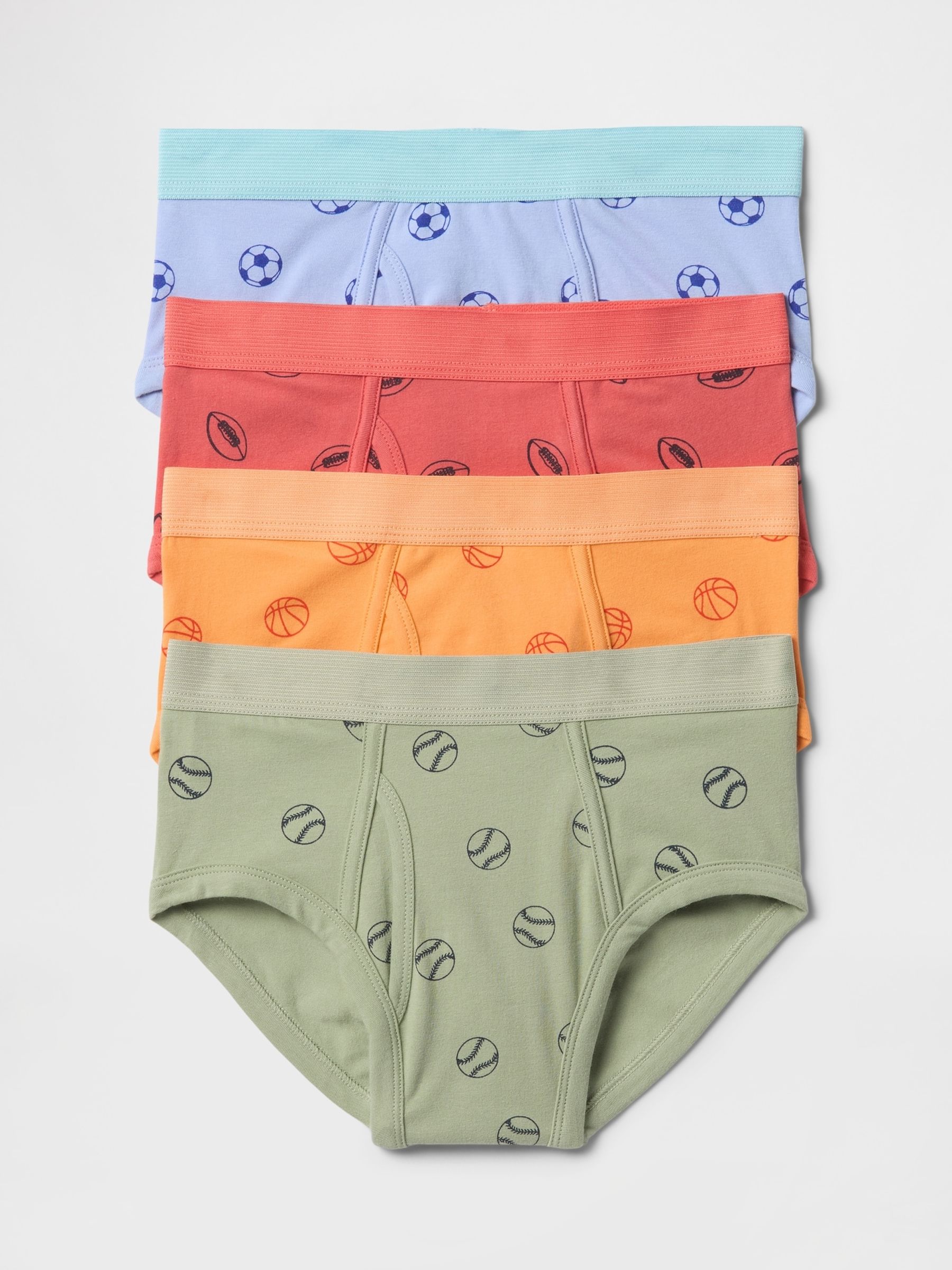 Red/Blue/Green/Yellow Boxers 4-Pack - Image 1 of 1
