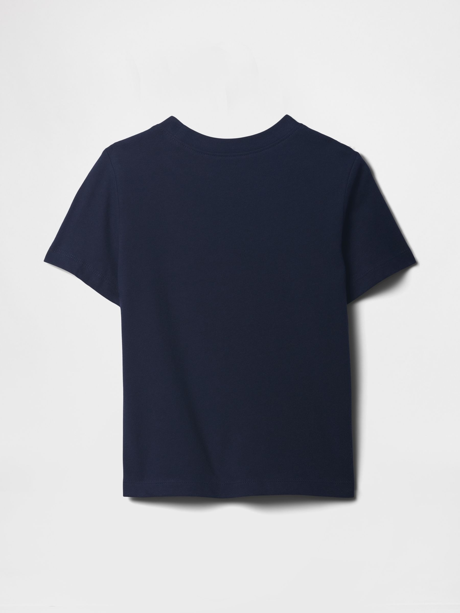 Navy Blue Short Sleeve Graphic T-Shirt (6mths-5yrs) - Image 2 of 3