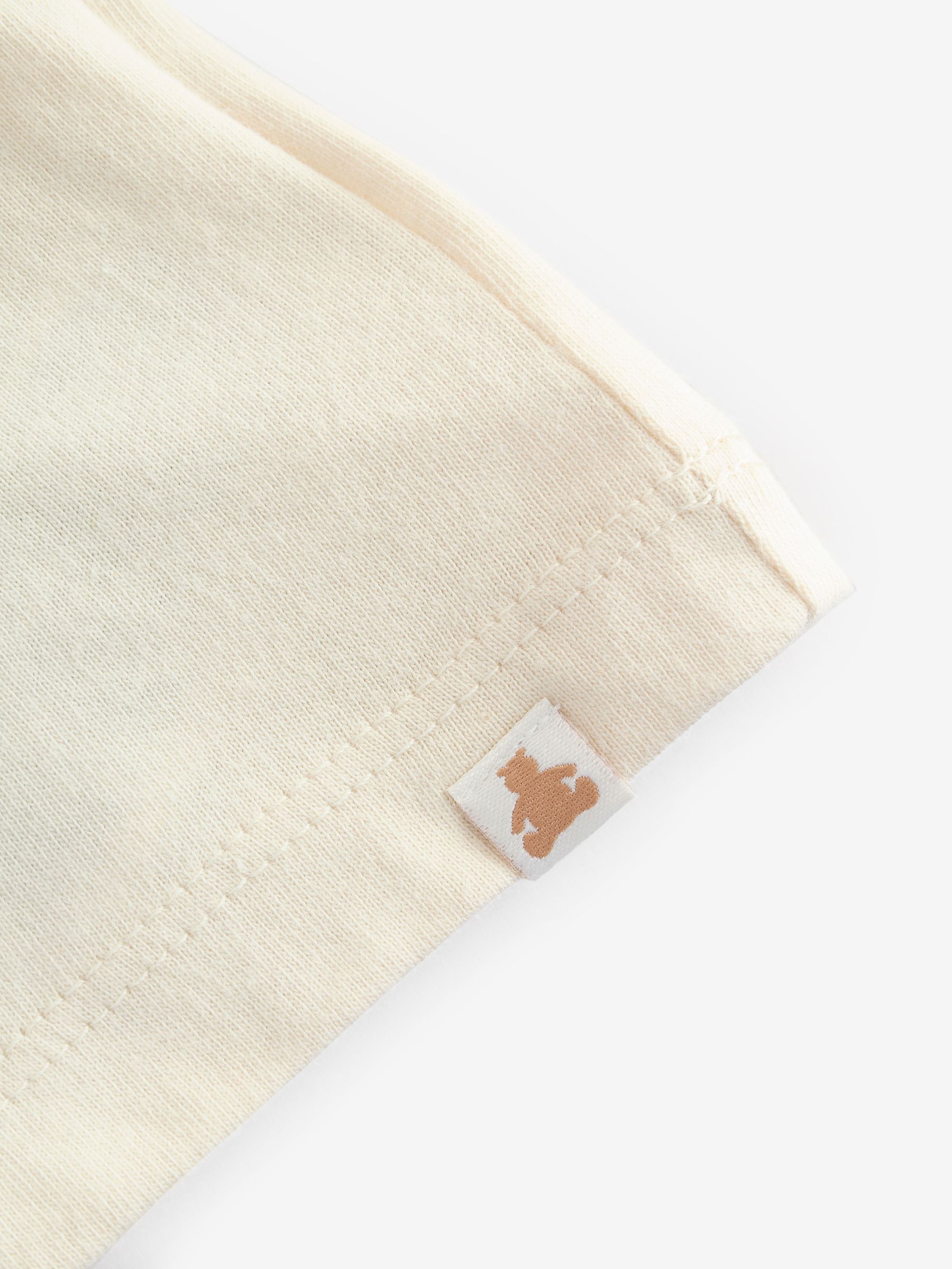 Beige Logo Long Sleeve Graphic T-Shirt (6mths-5yrs) - Image 5 of 5