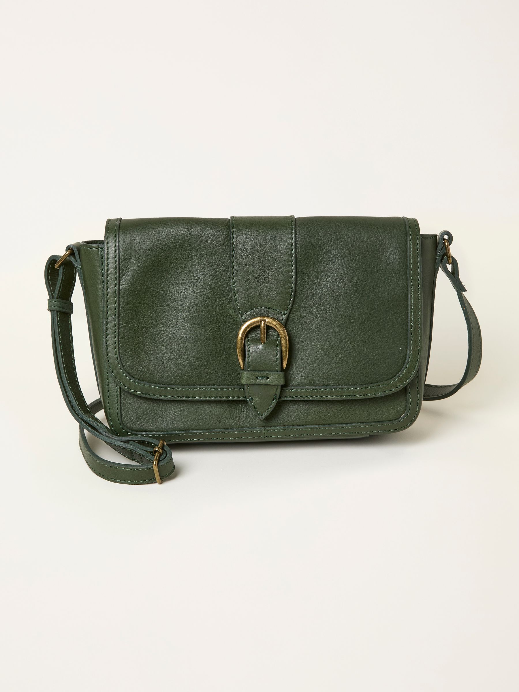Mabel Green Buckle Crossbody Bag - Image 4 of 6