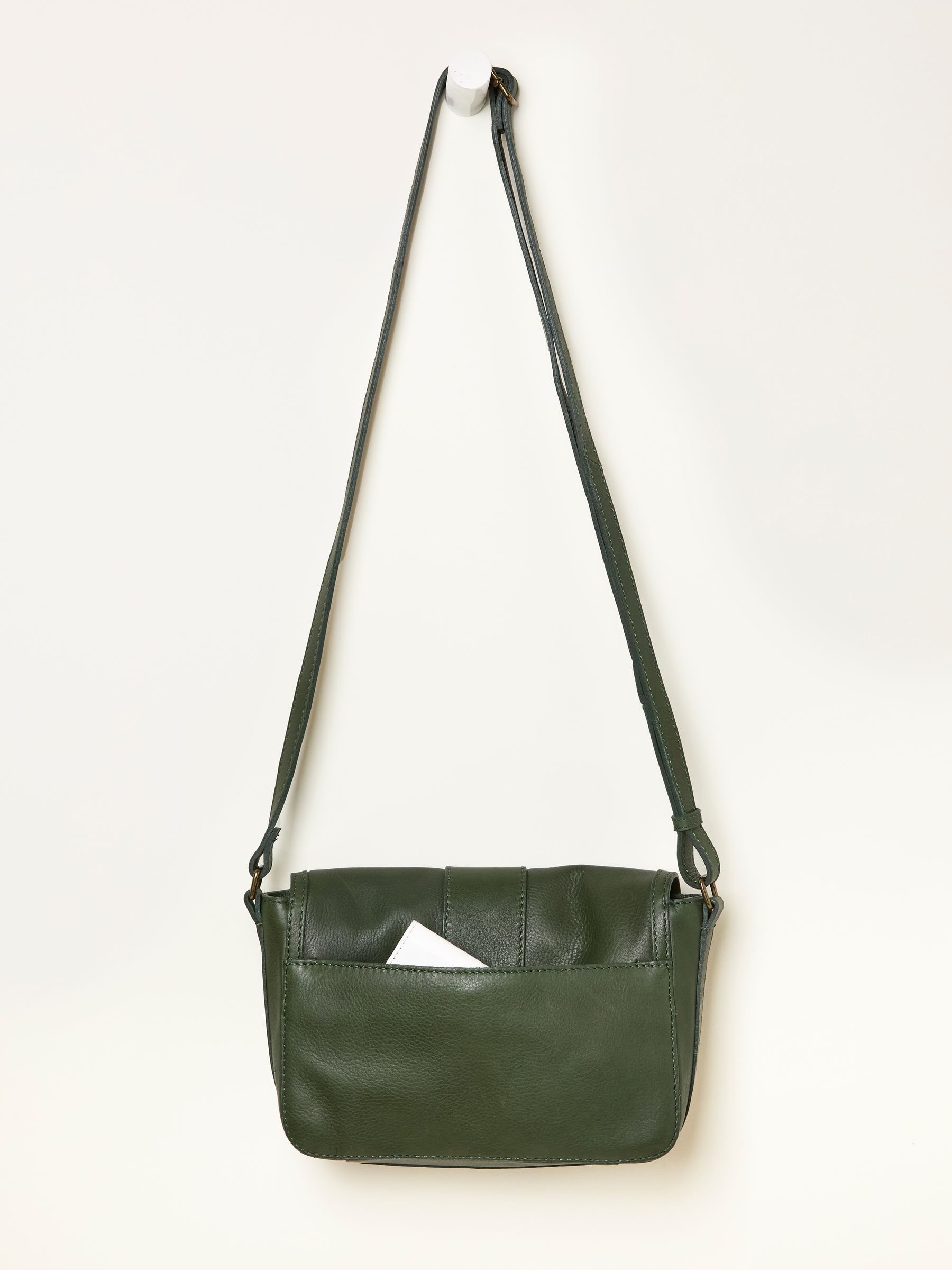 Mabel Green Buckle Crossbody Bag - Image 5 of 6