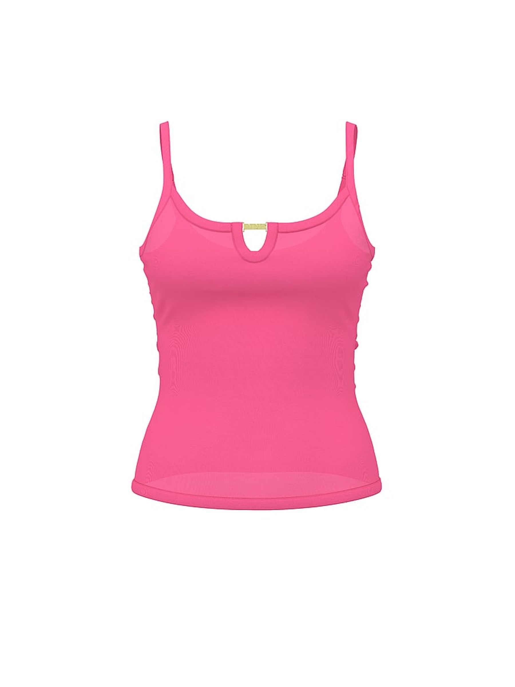 Rose Pink Keyhole PJ Cami Top - Image 4 of 4