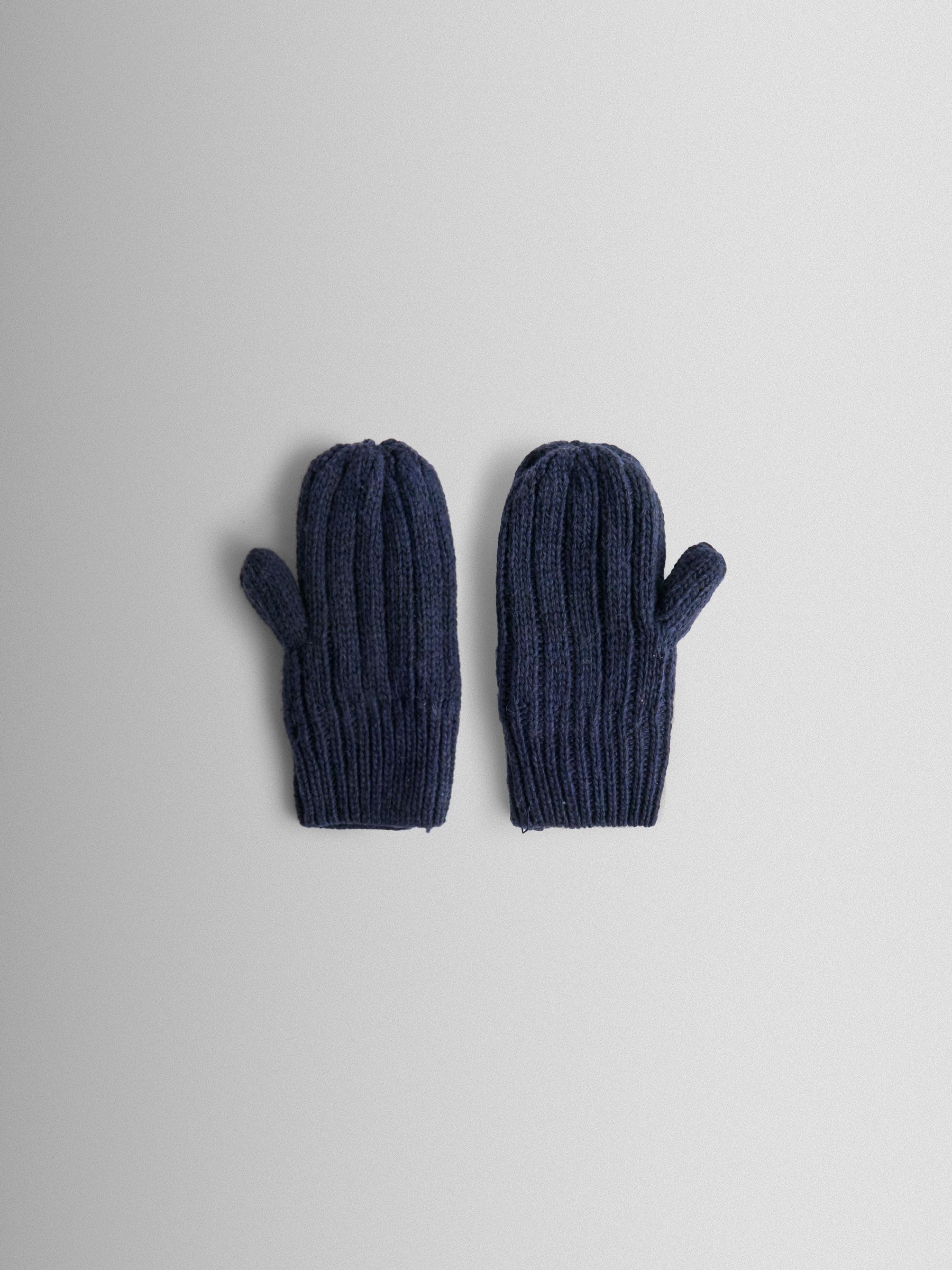 Navy Mittens - Image 2 of 3