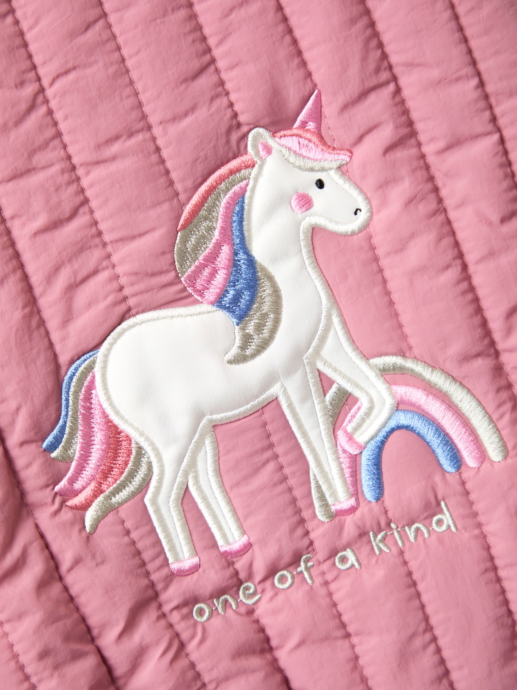 Pink Unicorn Bomber Jacket - Image 12 of 12