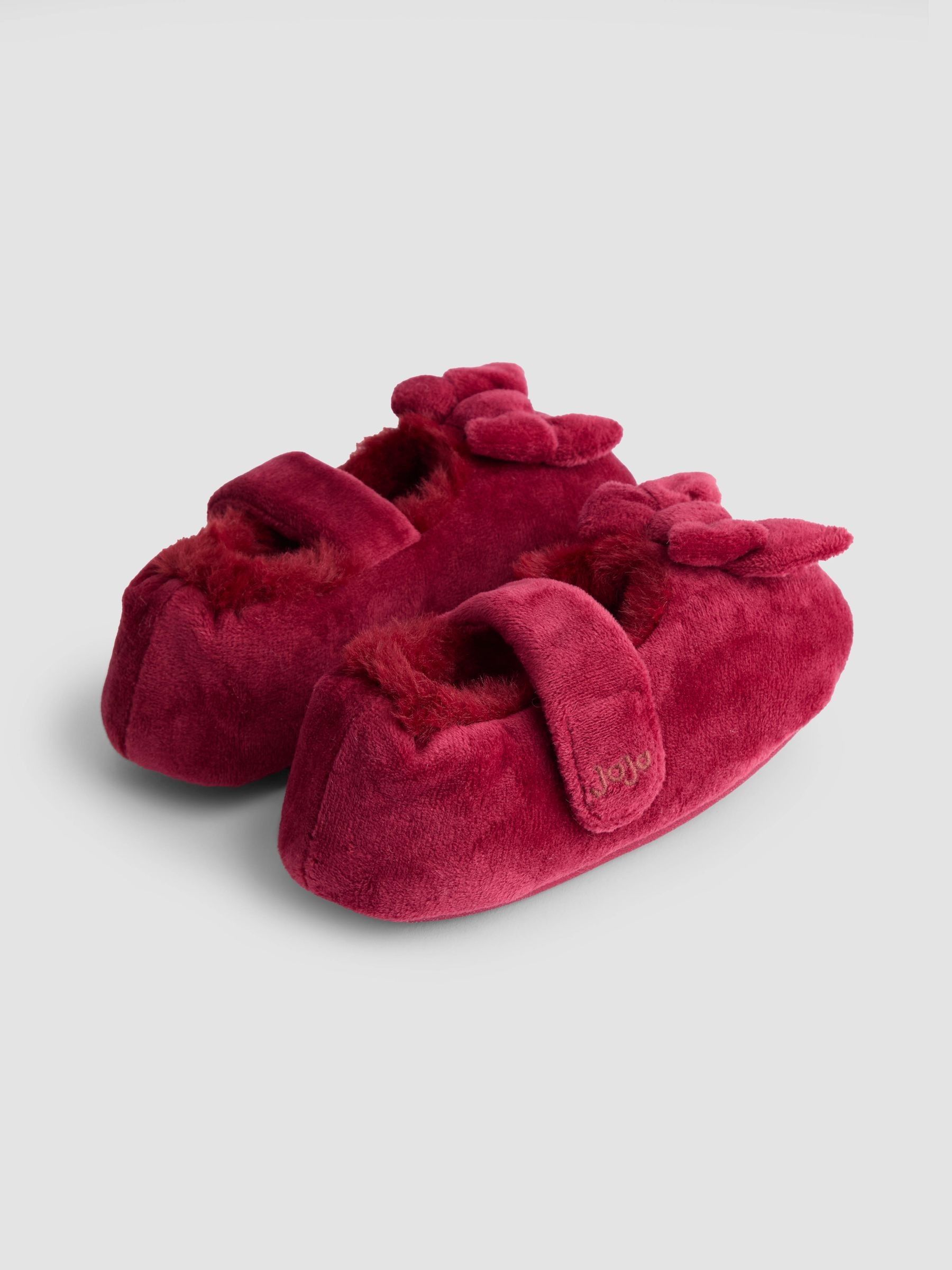 Red Borg Ballet Pump Slippers - Image 2 of 4