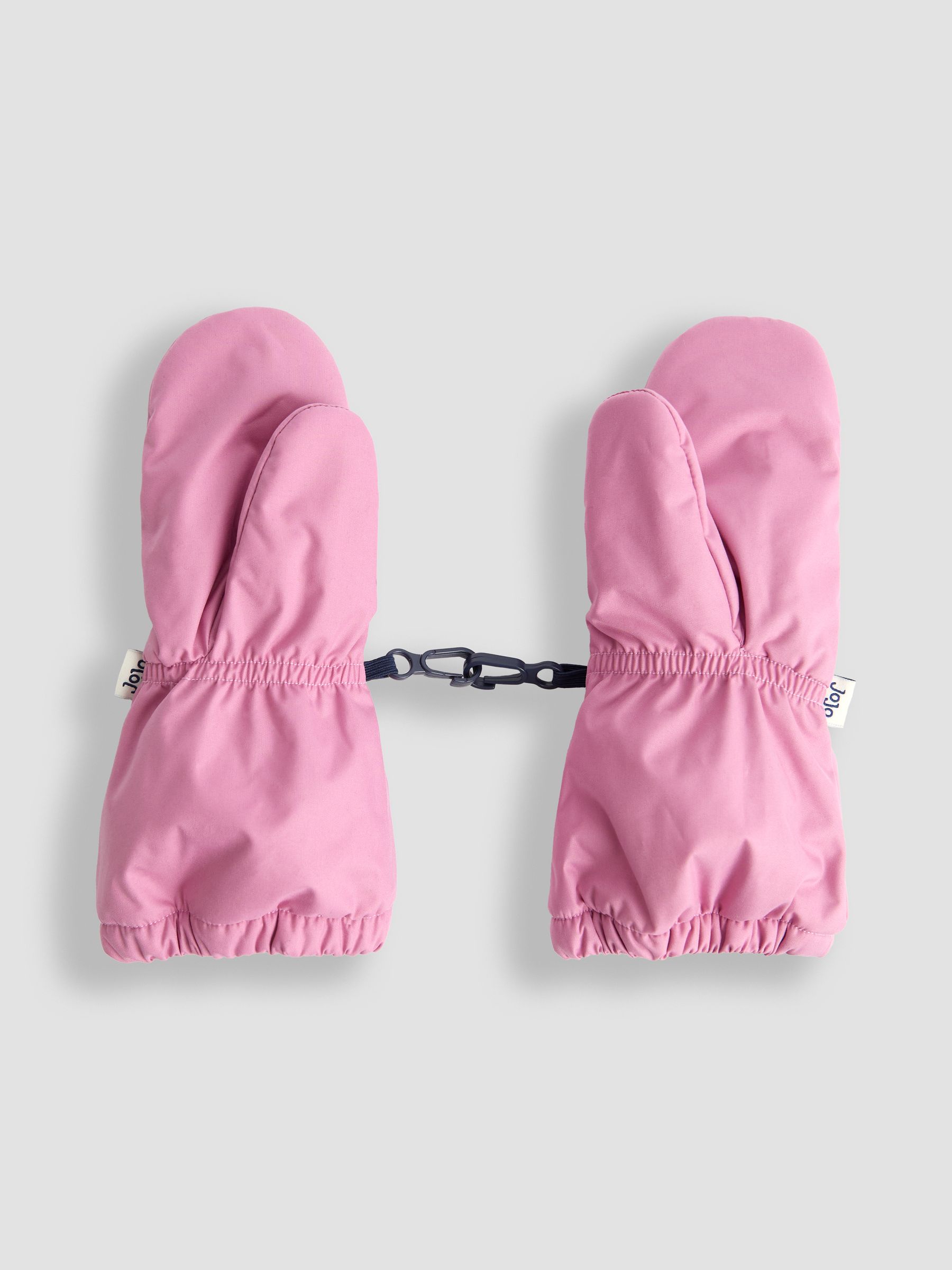 Dusky Pink Waterproof Fleece Lined Mittens - Image 2 of 3