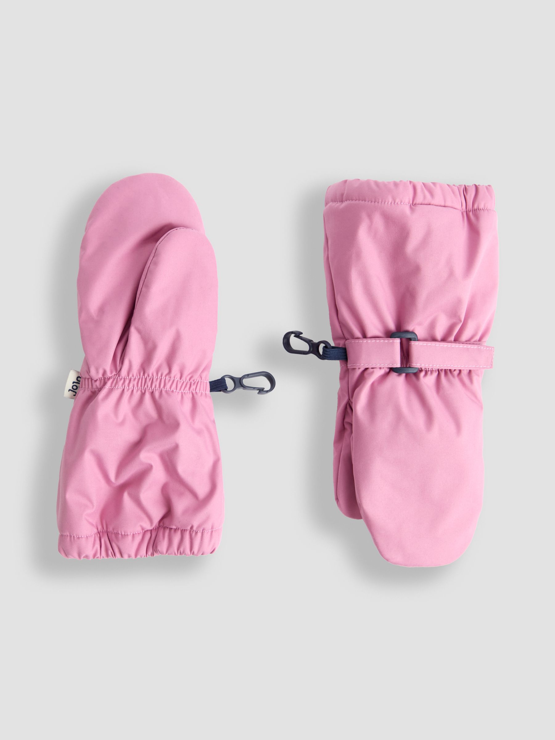 Dusky Pink Waterproof Fleece Lined Mittens - Image 3 of 3