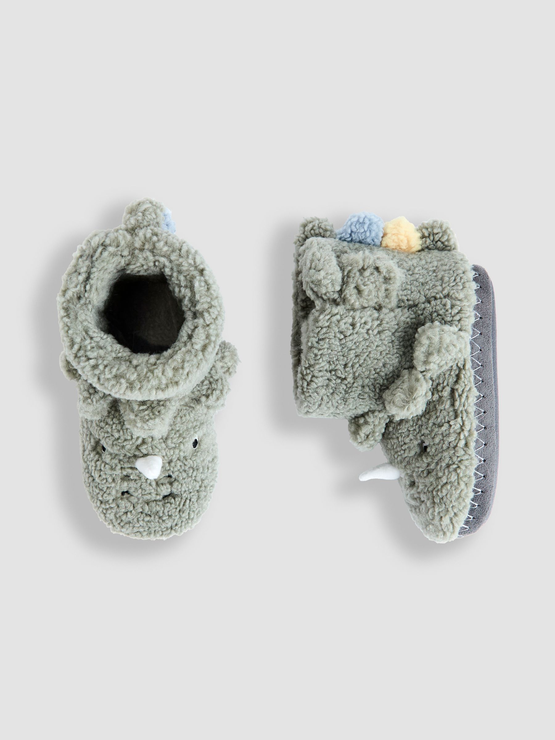 Green Dino Borg Slipper Boots - Image 3 of 4