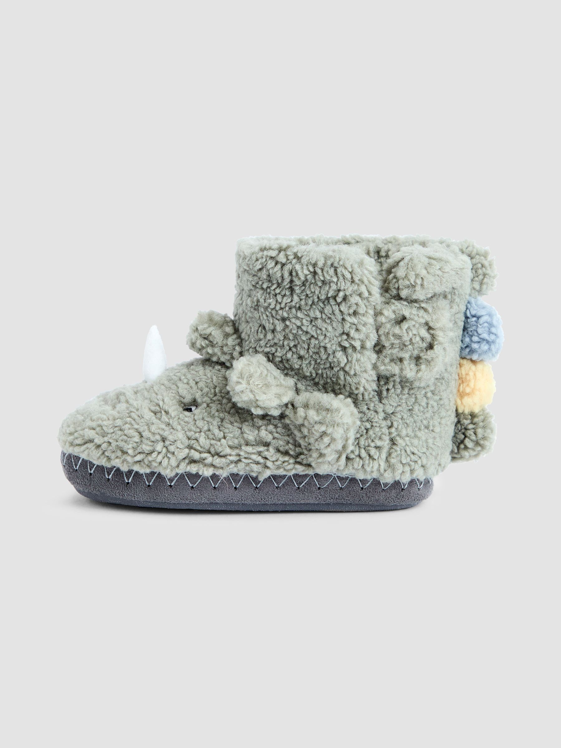 Green Dino Borg Slipper Boots - Image 4 of 4