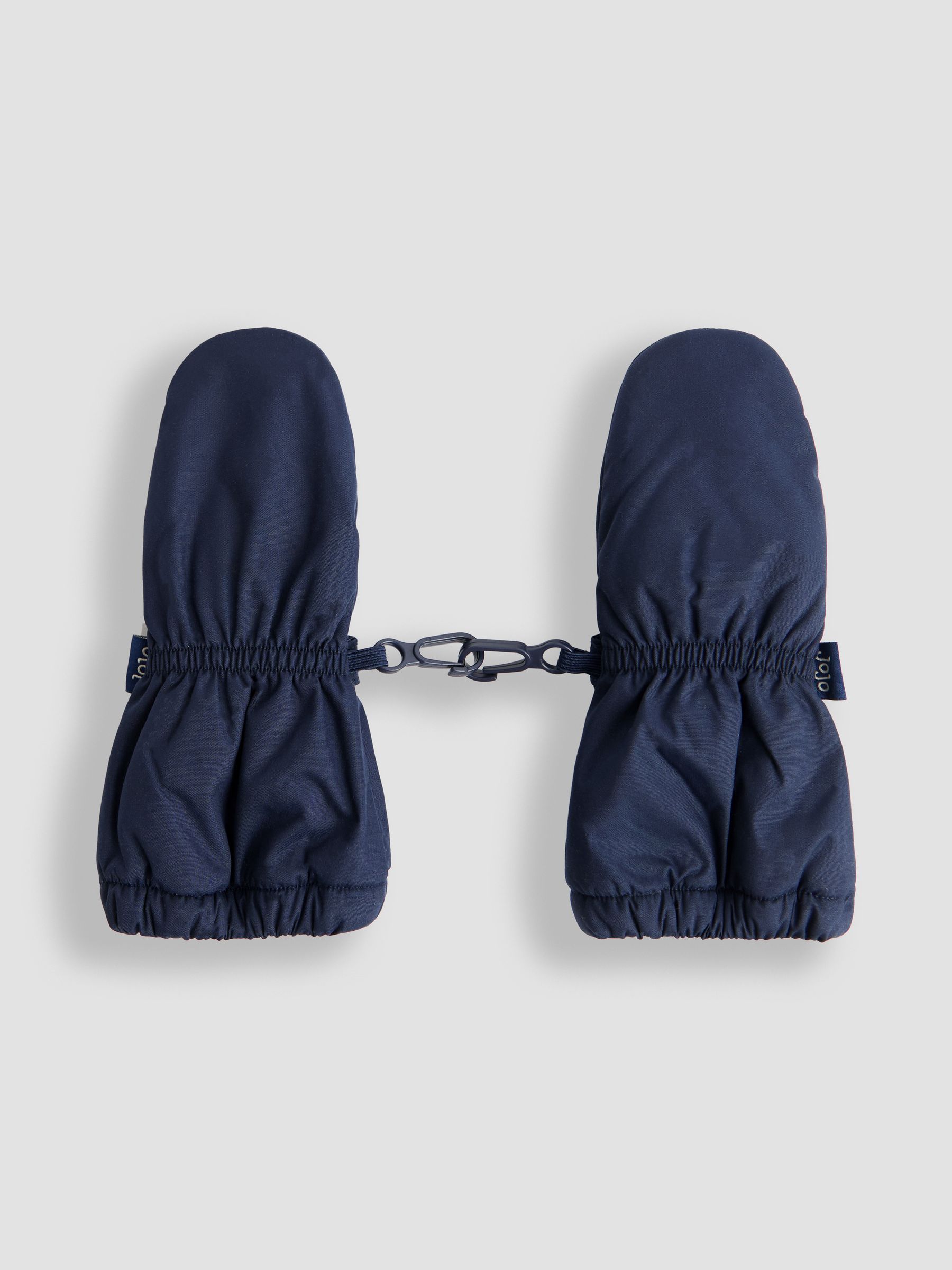 Navy Waterproof Fleece Lined Mittens - Image 2 of 3