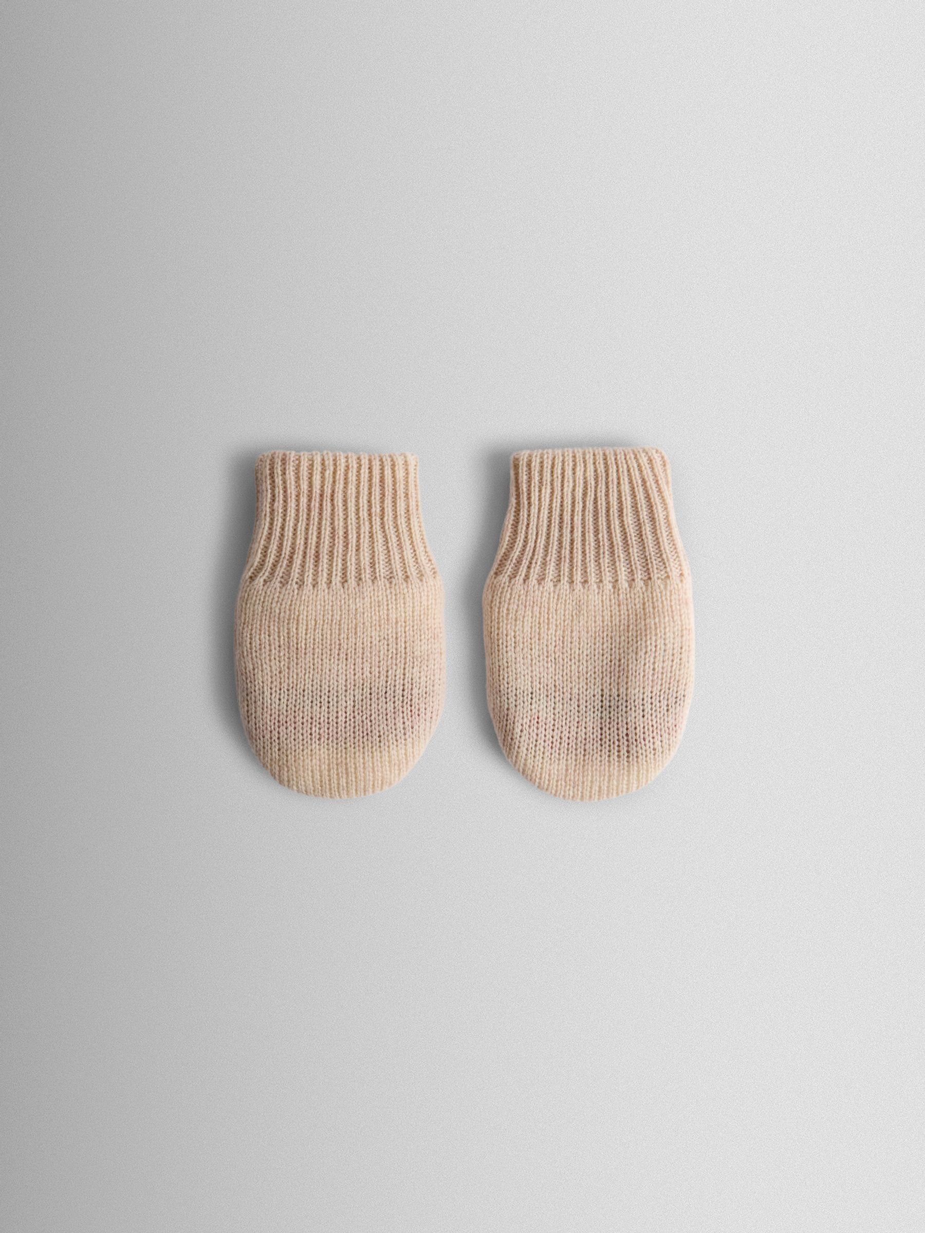 Brown Reindeer Mittens - Image 2 of 3