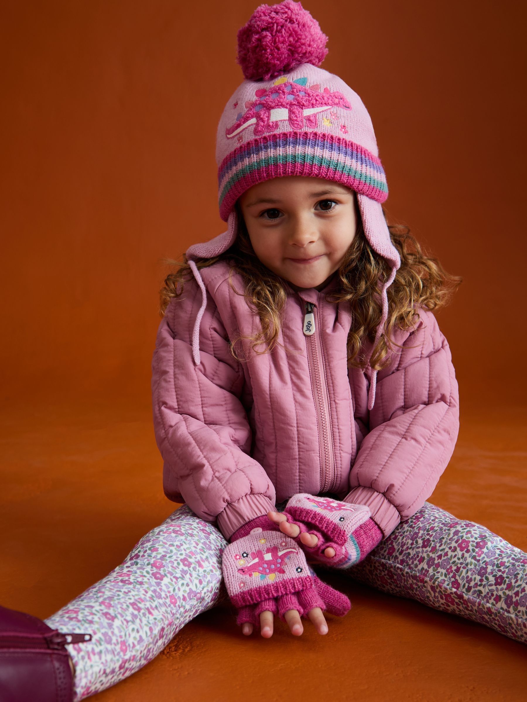 Pink Dino Gloves - Image 1 of 6