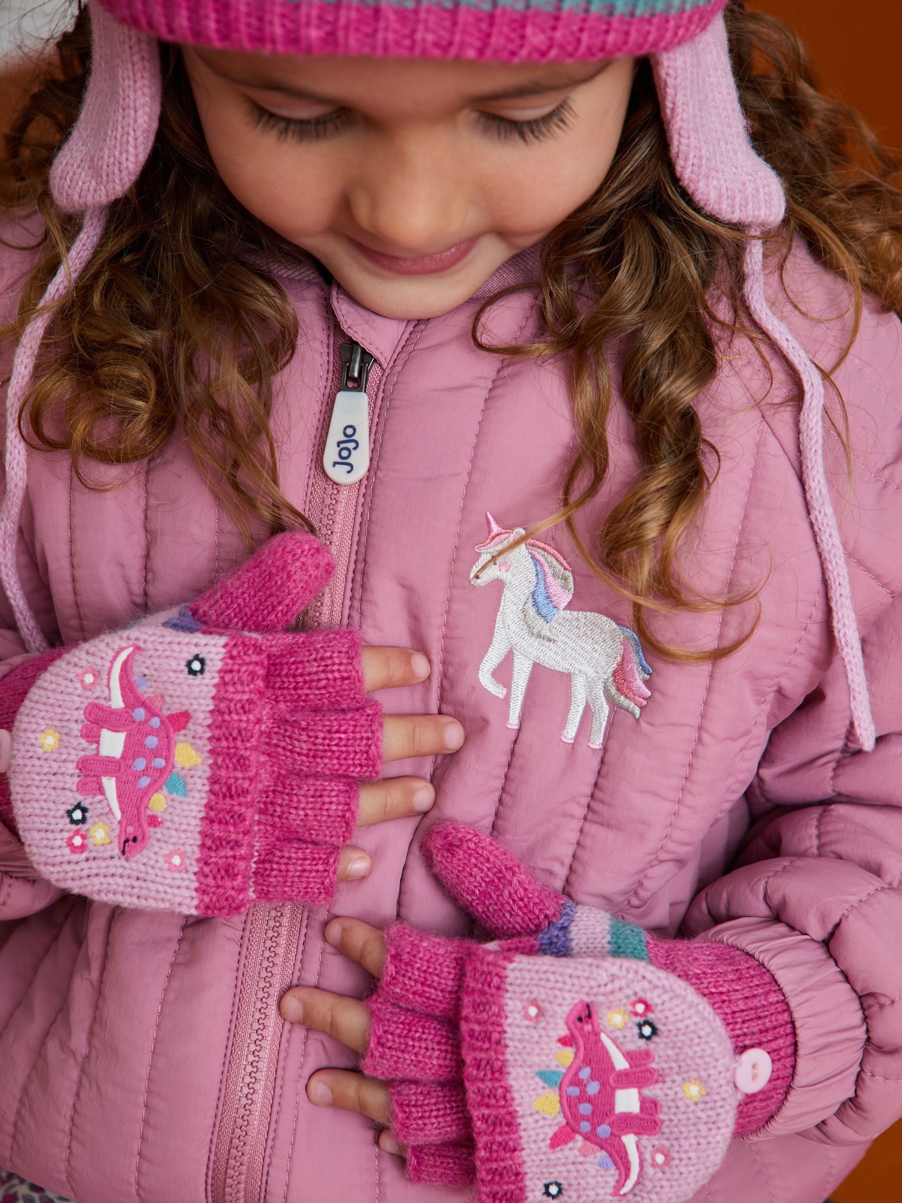 Pink Dino Gloves - Image 2 of 6