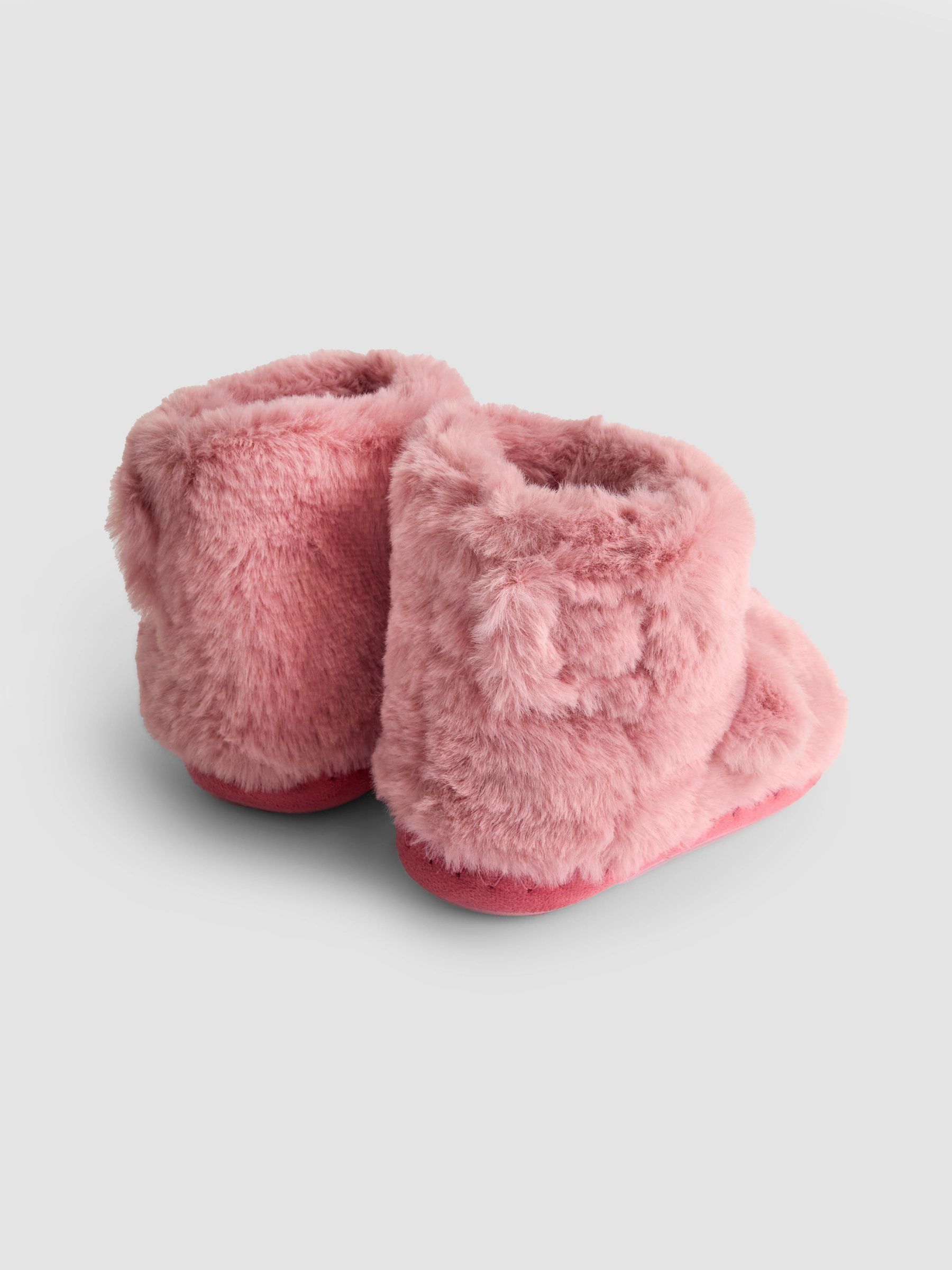 Pink Unicorn Plush Slipper Boots - Image 2 of 5