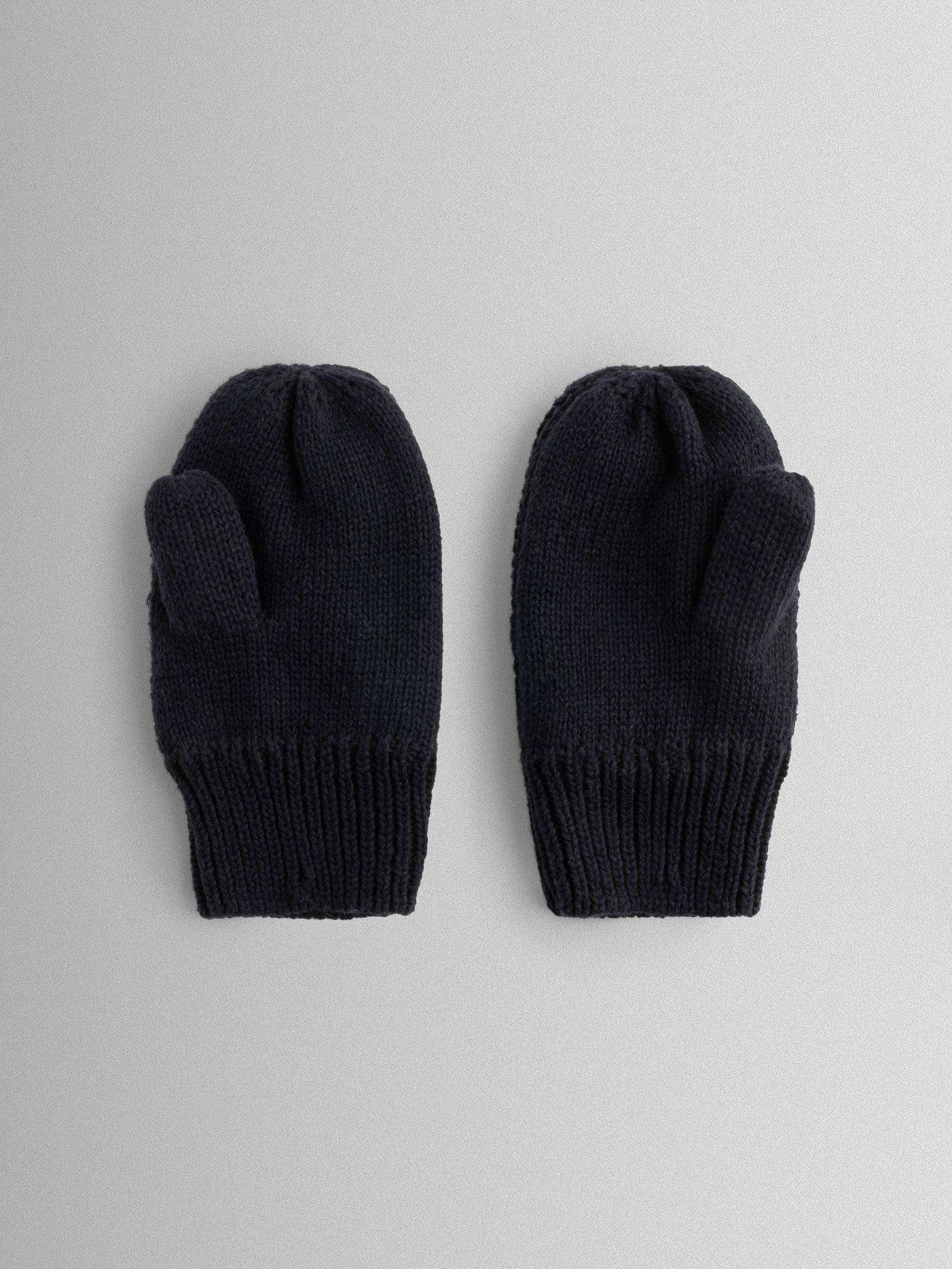 Navy Mittens - Image 2 of 4