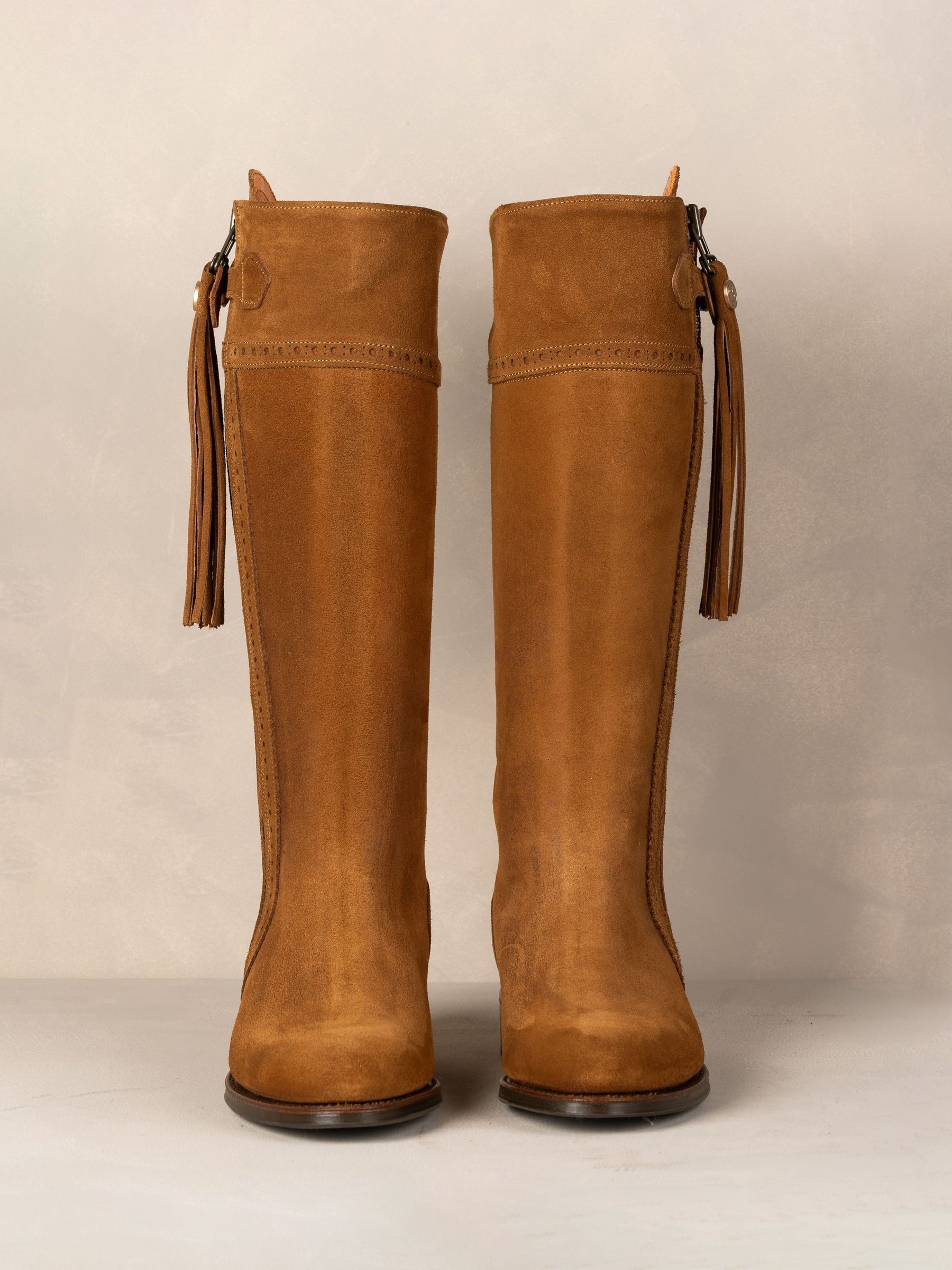 The Spanish Boot Company Brown Original Classic Spanish Riding Boots - Image 2 of 6
