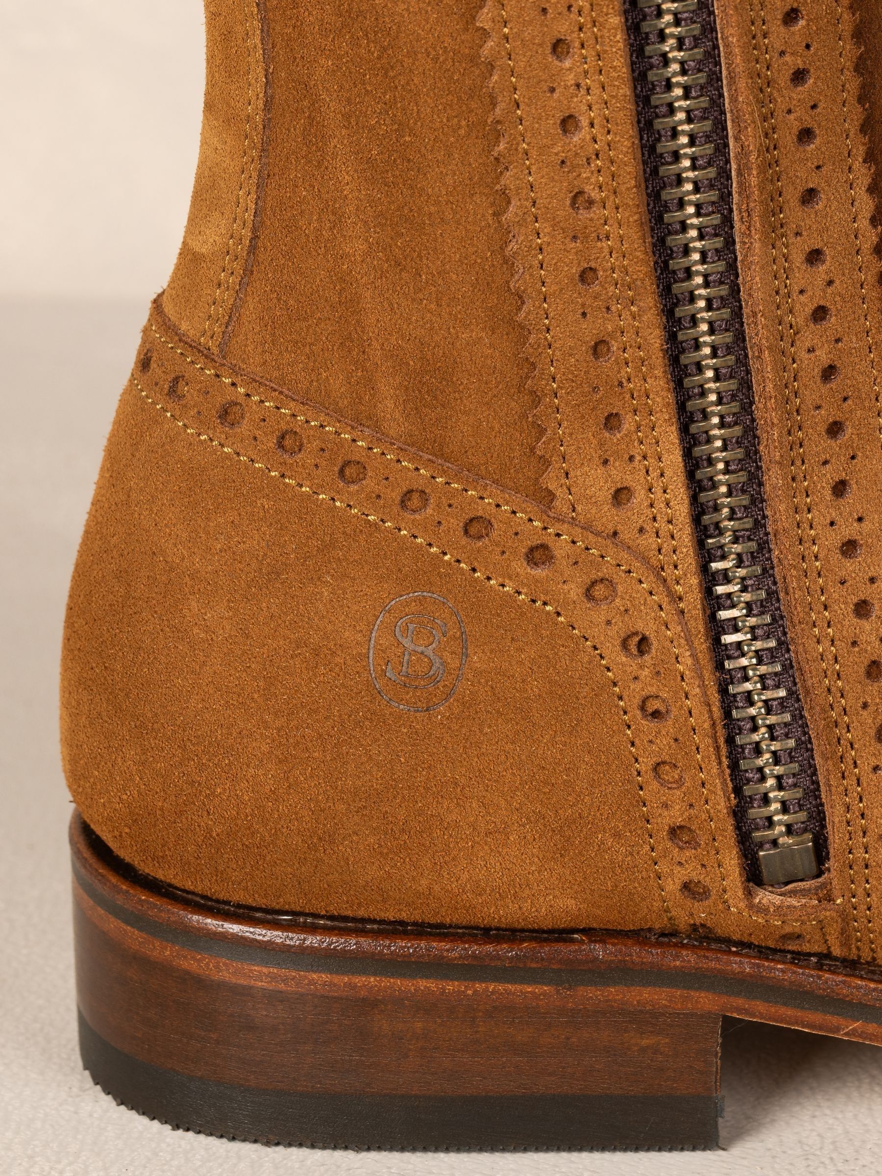 The Spanish Boot Company Brown Original Classic Spanish Riding Boots - Image 4 of 6