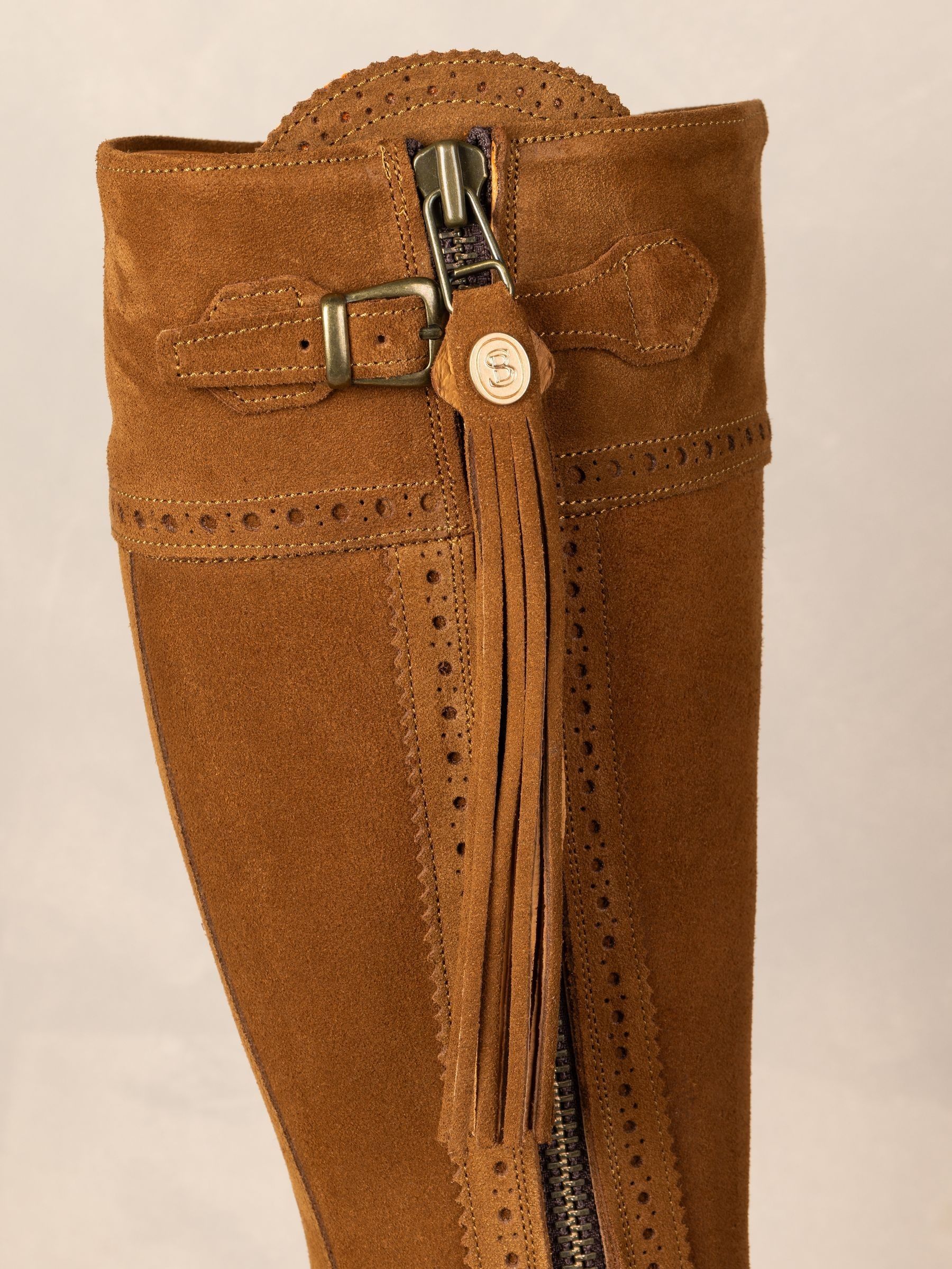 The Spanish Boot Company Brown Original Classic Spanish Riding Boots - Image 5 of 6