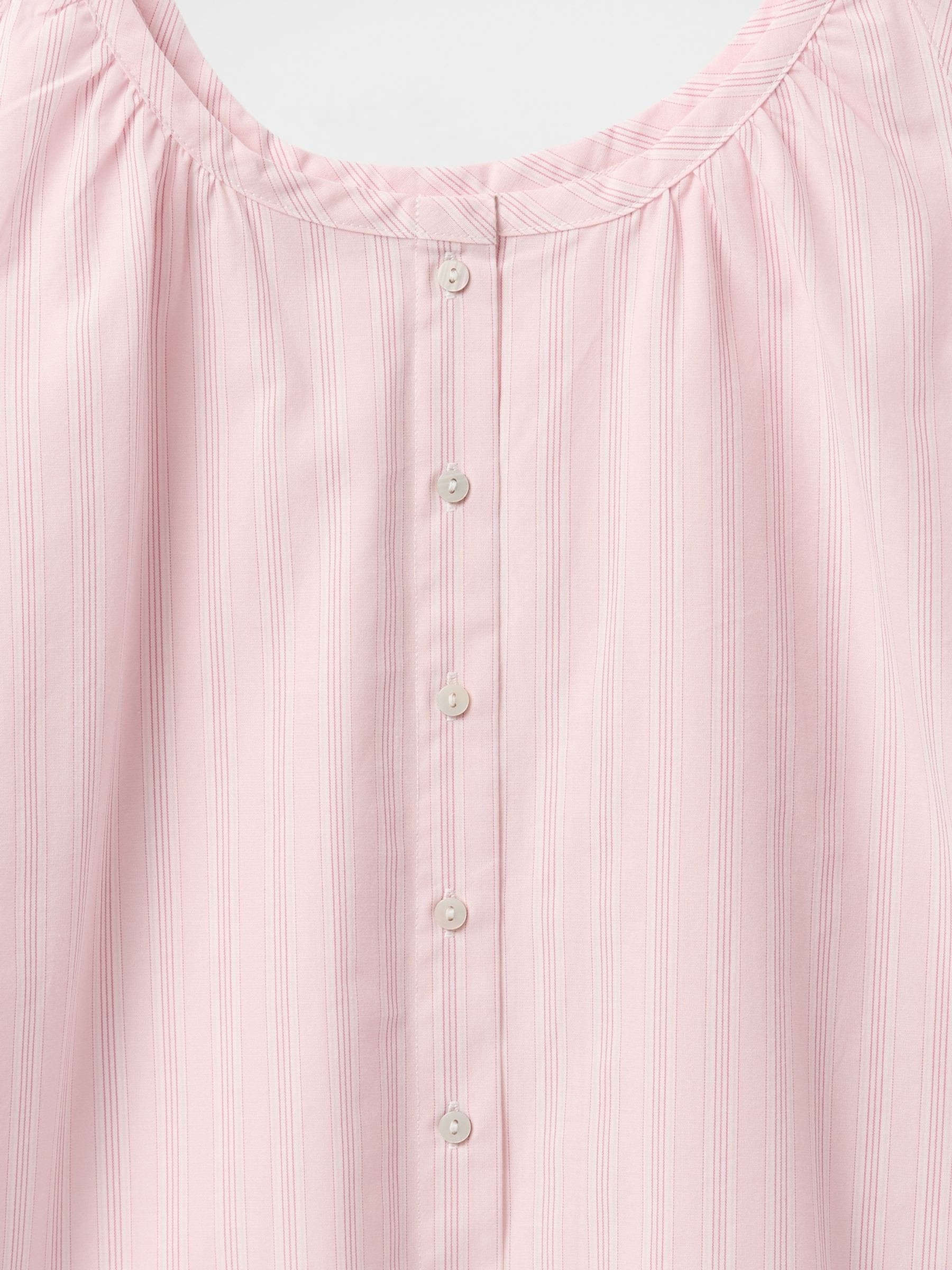 Pink Poplin Pyjama Shorts Set - Image 3 of 3
