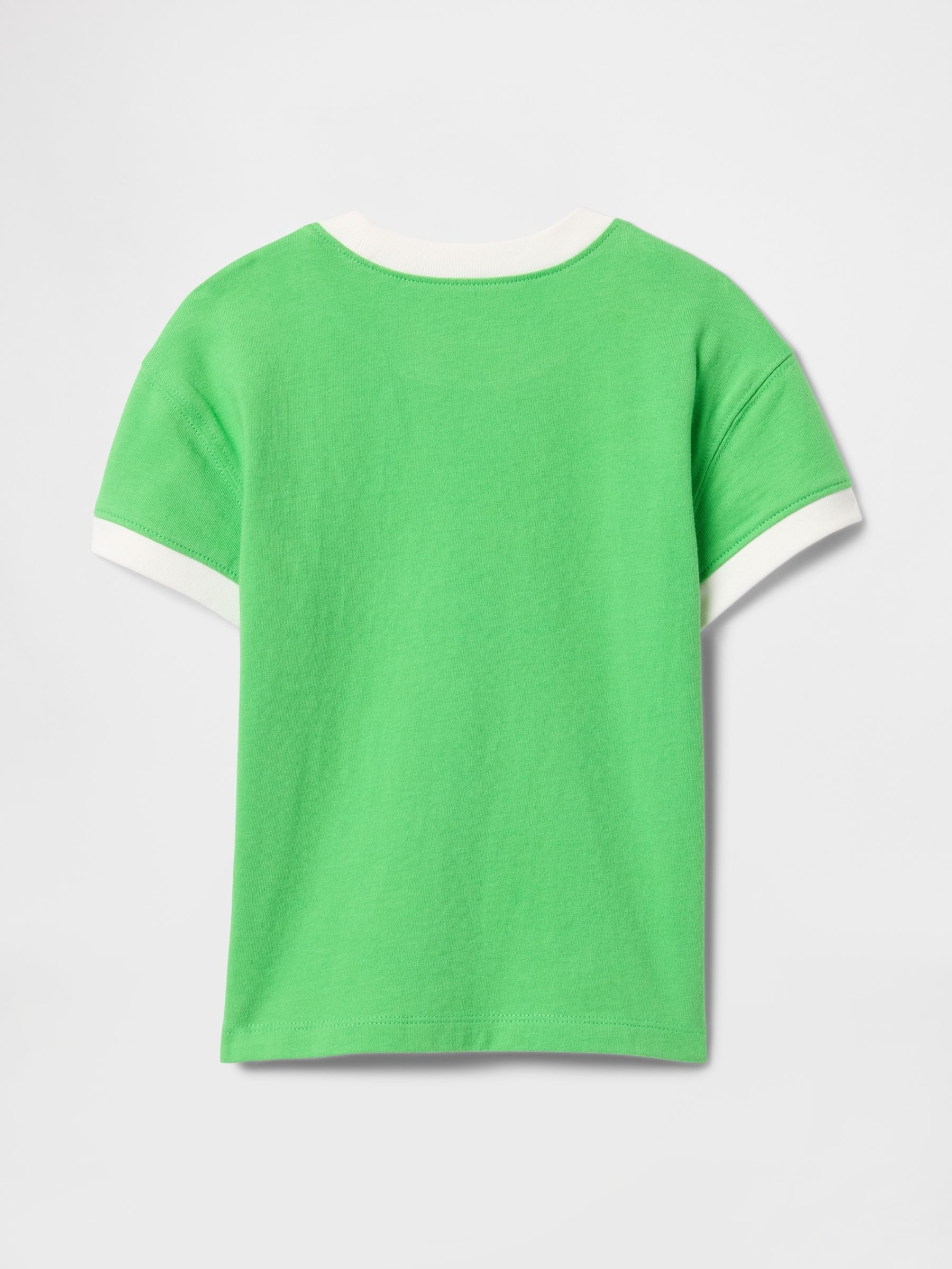Green Cotton Short Sleeve T-Shirt (6mths-5yrs) - Image 2 of 2