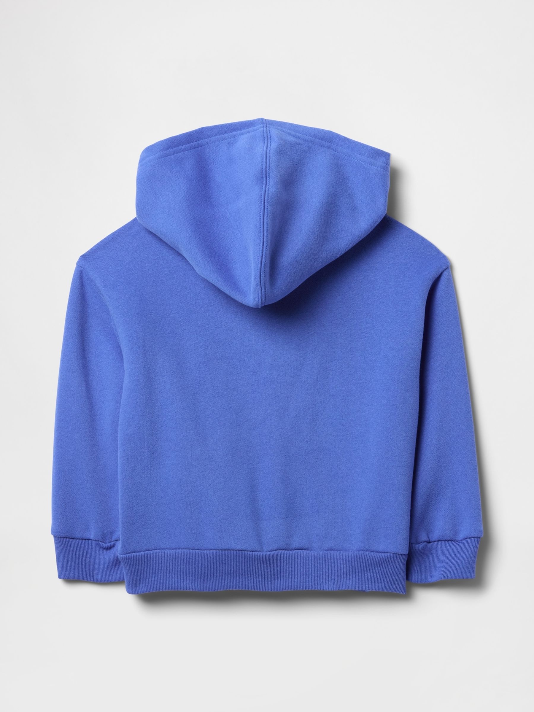 Blue Pullover Logo Zip Up Hoodie (6mths-5yrs) - Image 2 of 3