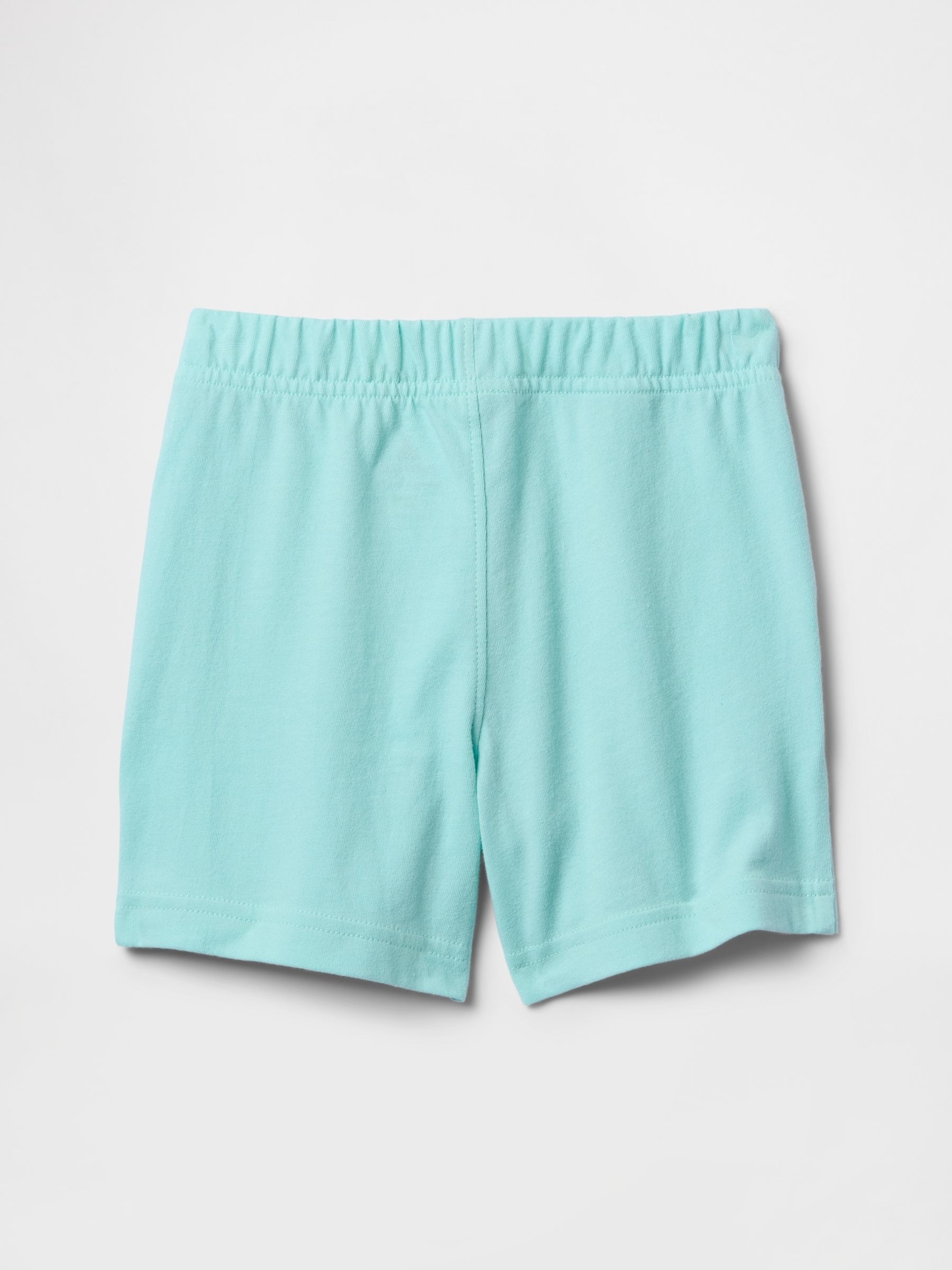Light Blue Cotton Pull On Shorts (6mths-5yrs) - Image 2 of 2
