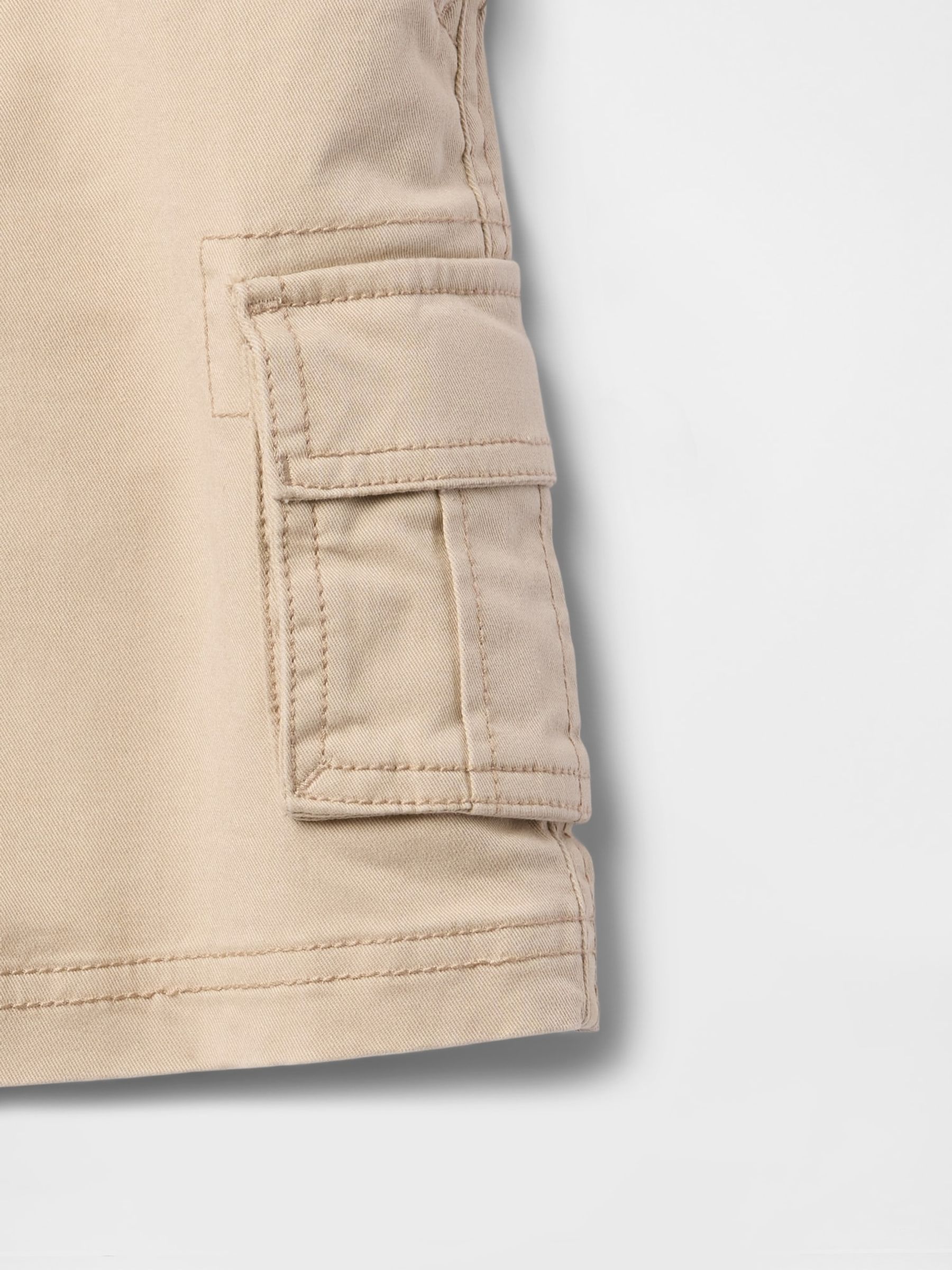 Beige Pull On Cargo Shorts (6mths-5yrs) - Image 4 of 4